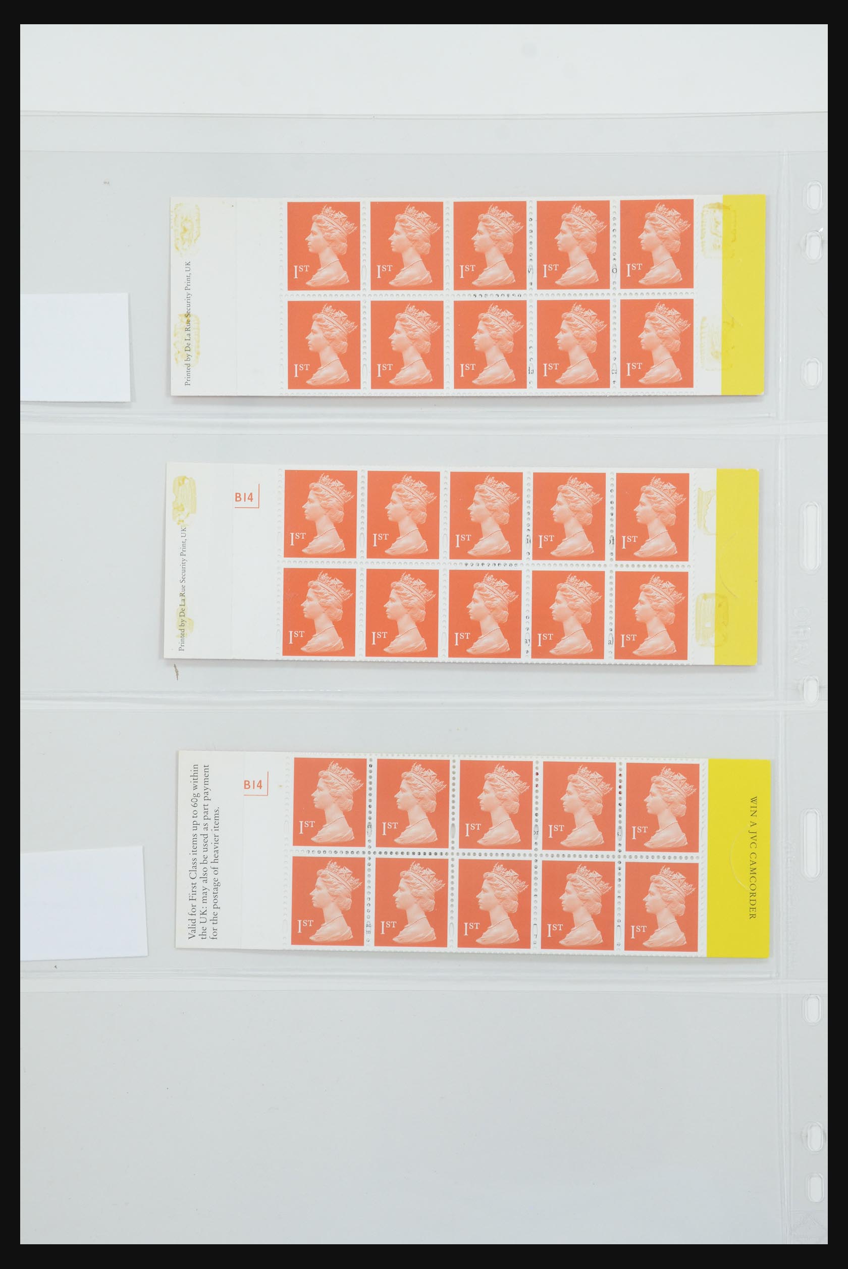 31959 152 - 31959 Engeland postzegelboekjes 1987-2016!!