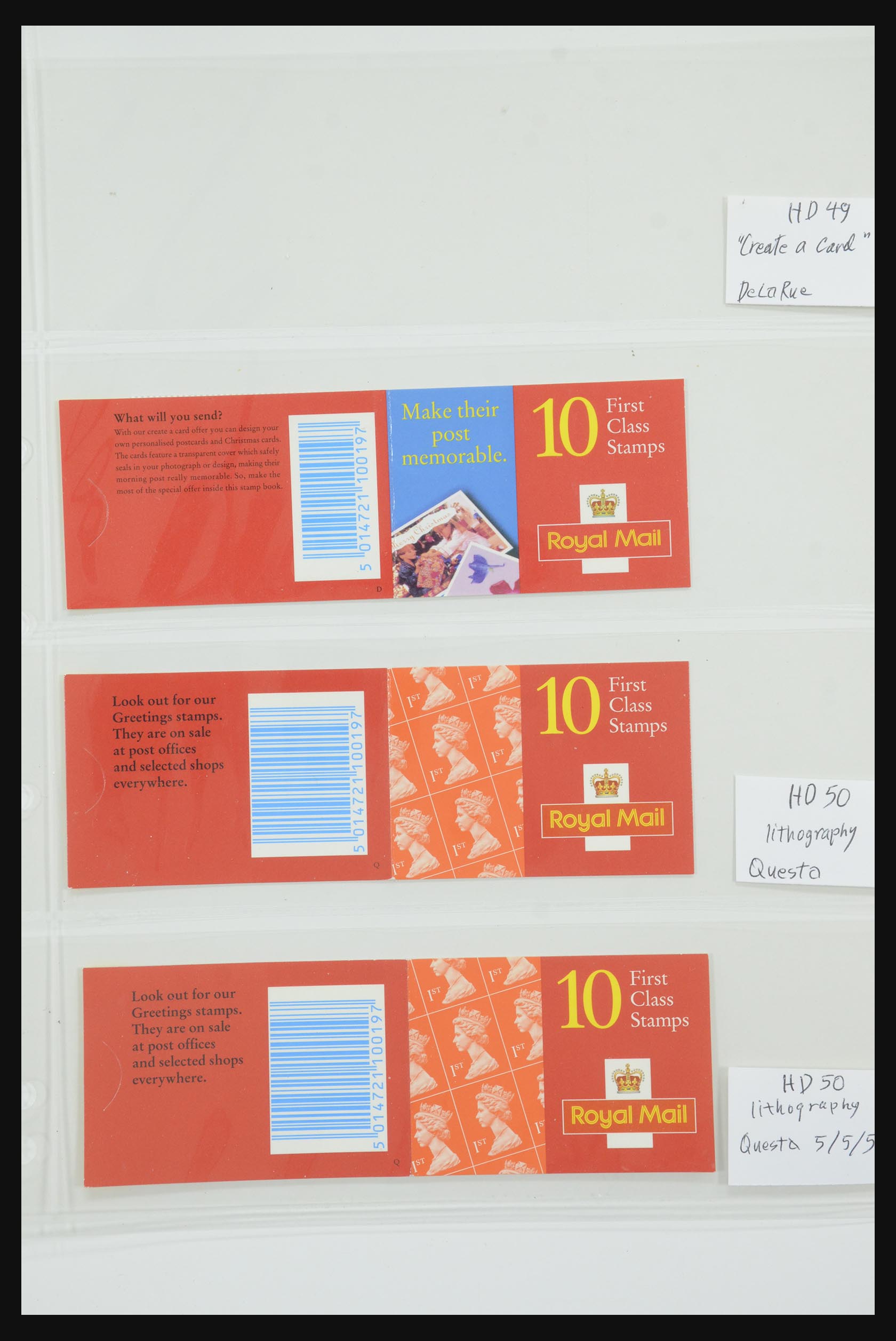 31959 153 - 31959 Engeland postzegelboekjes 1987-2016!!