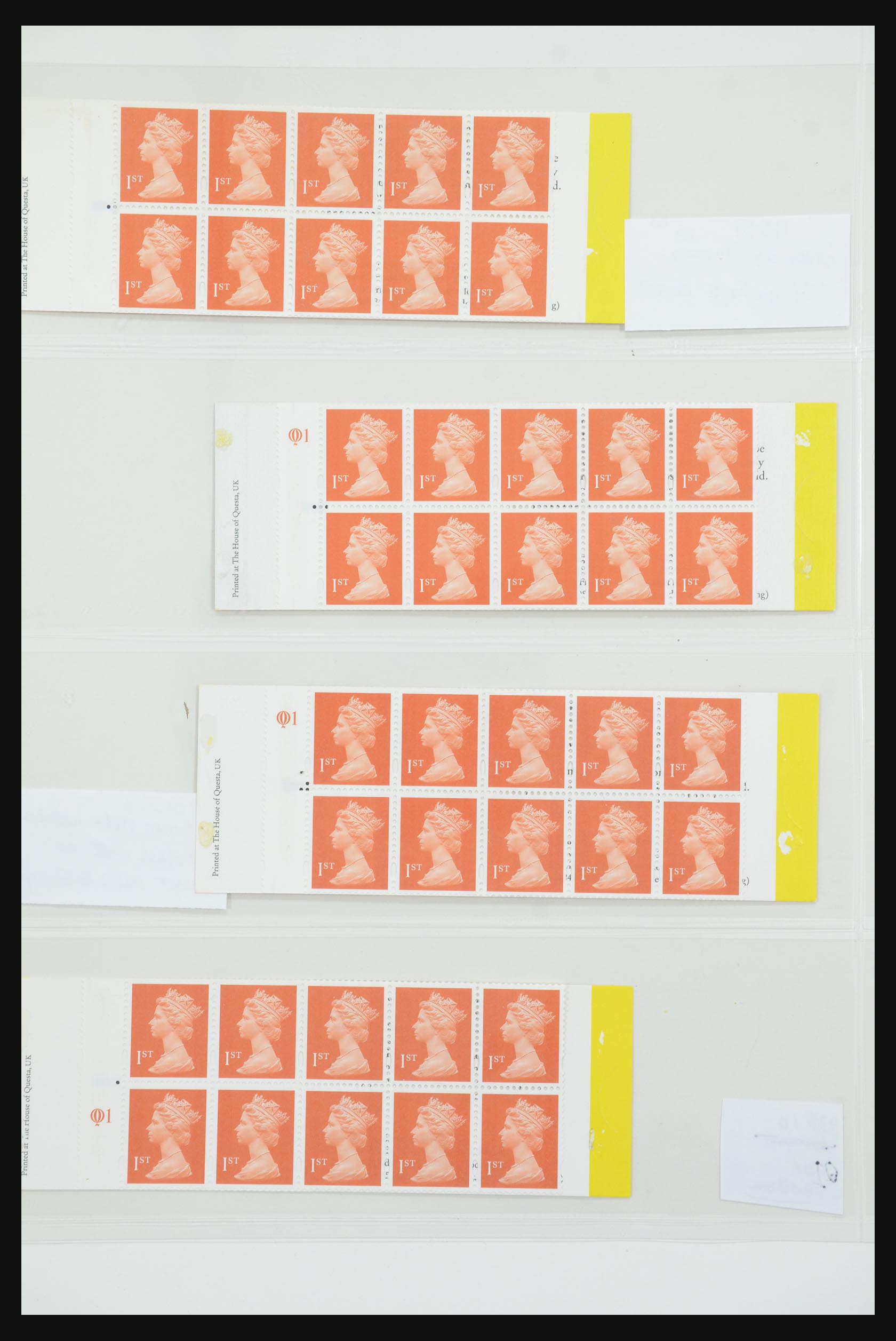 31959 156 - 31959 Engeland postzegelboekjes 1987-2016!!