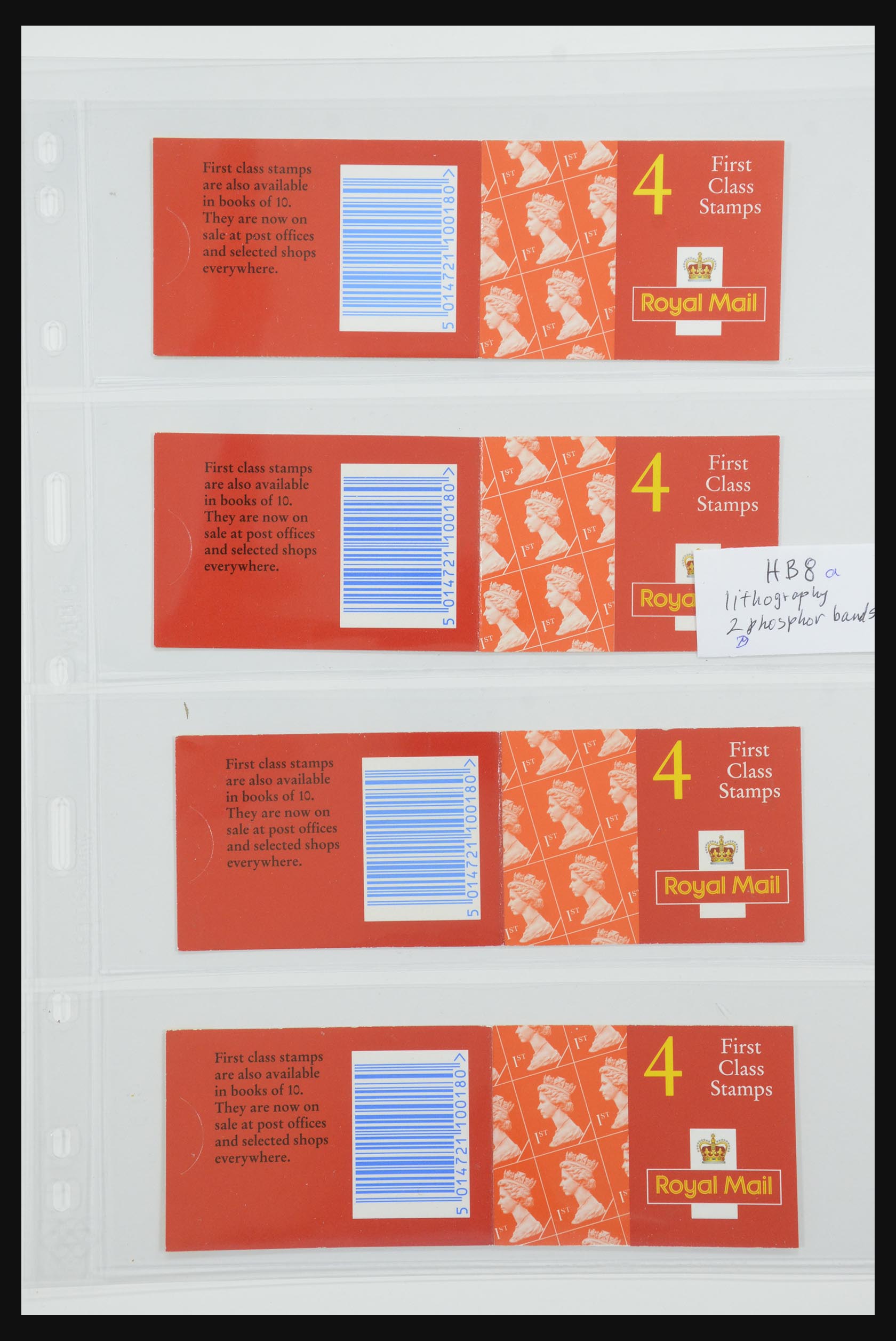 31959 195 - 31959 Engeland postzegelboekjes 1987-2016!!