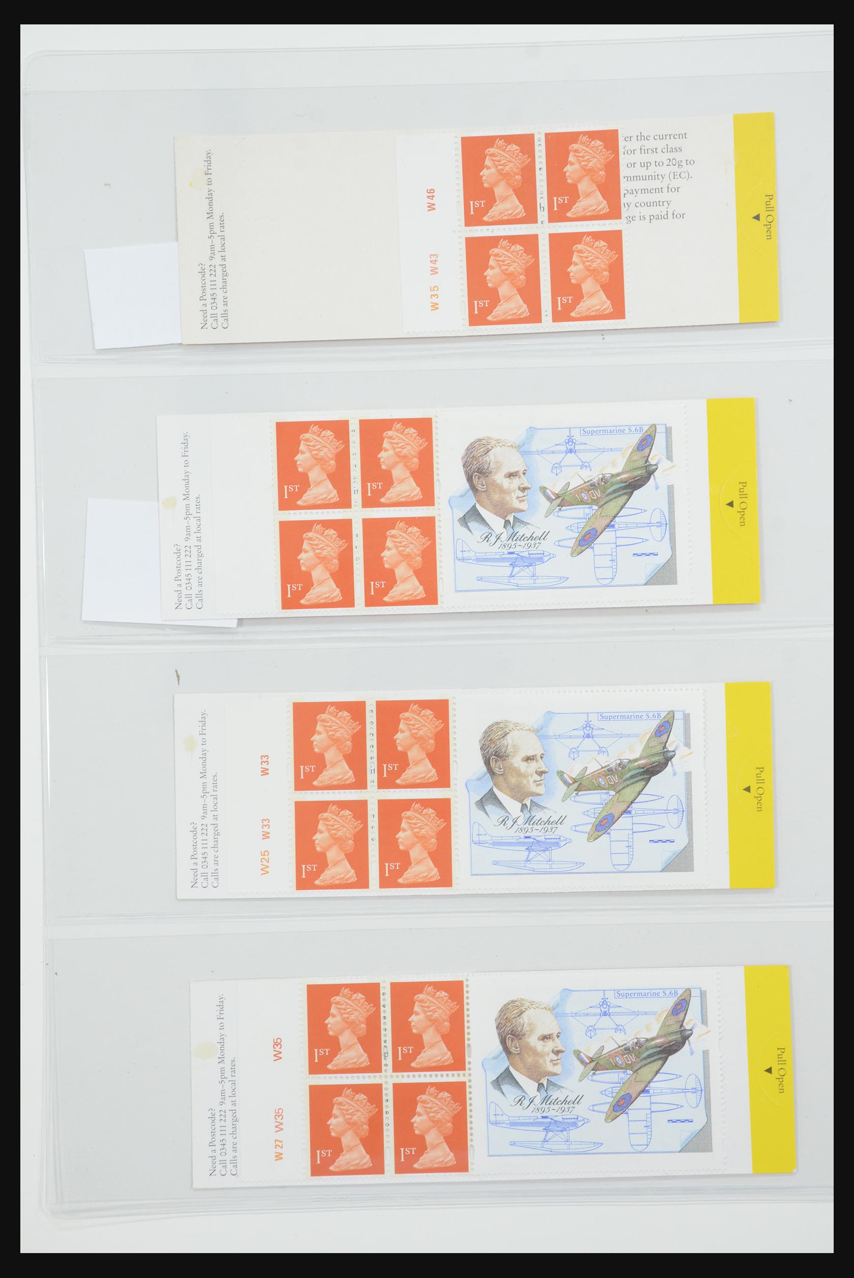 31959 200 - 31959 Engeland postzegelboekjes 1987-2016!!