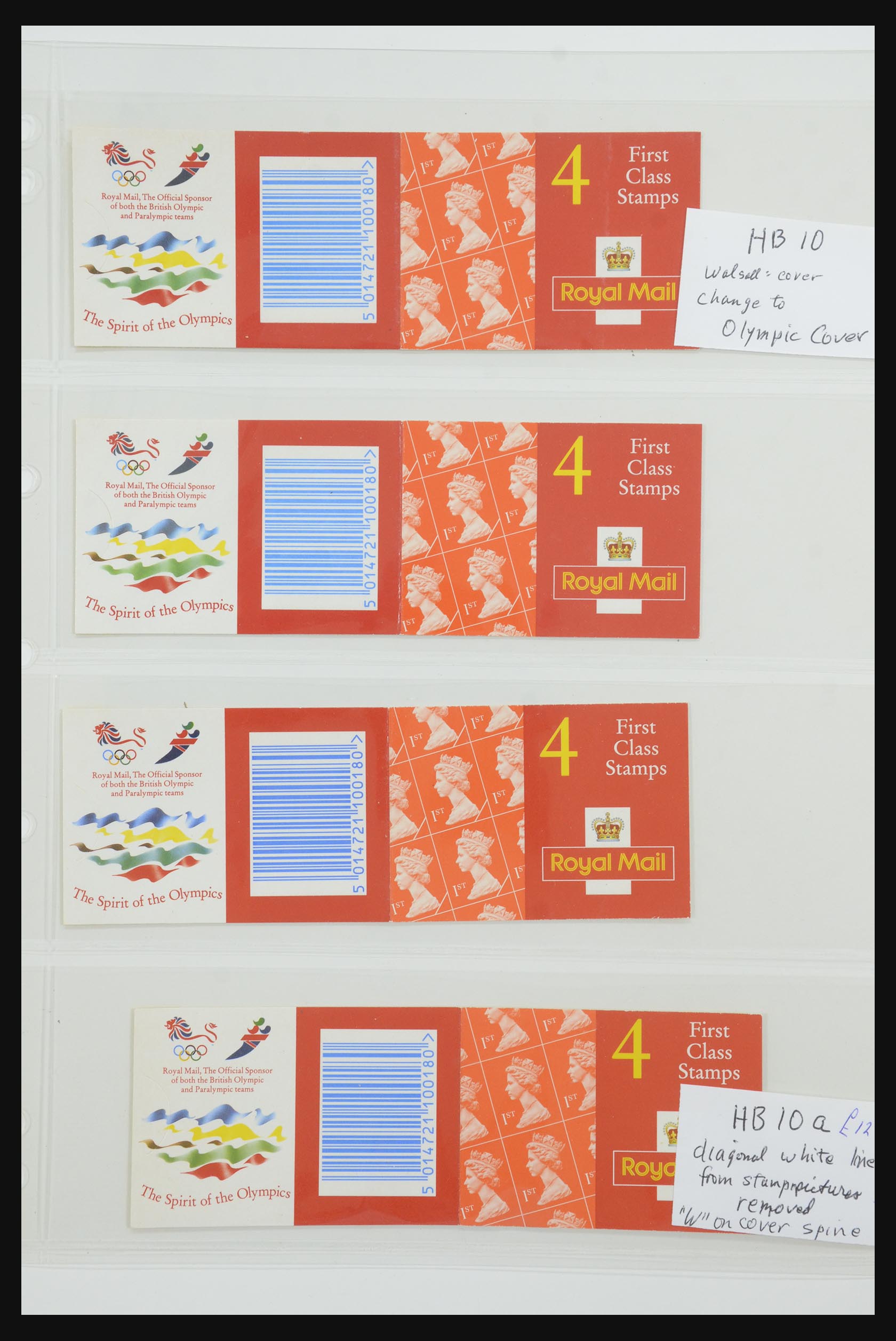 31959 201 - 31959 Engeland postzegelboekjes 1987-2016!!