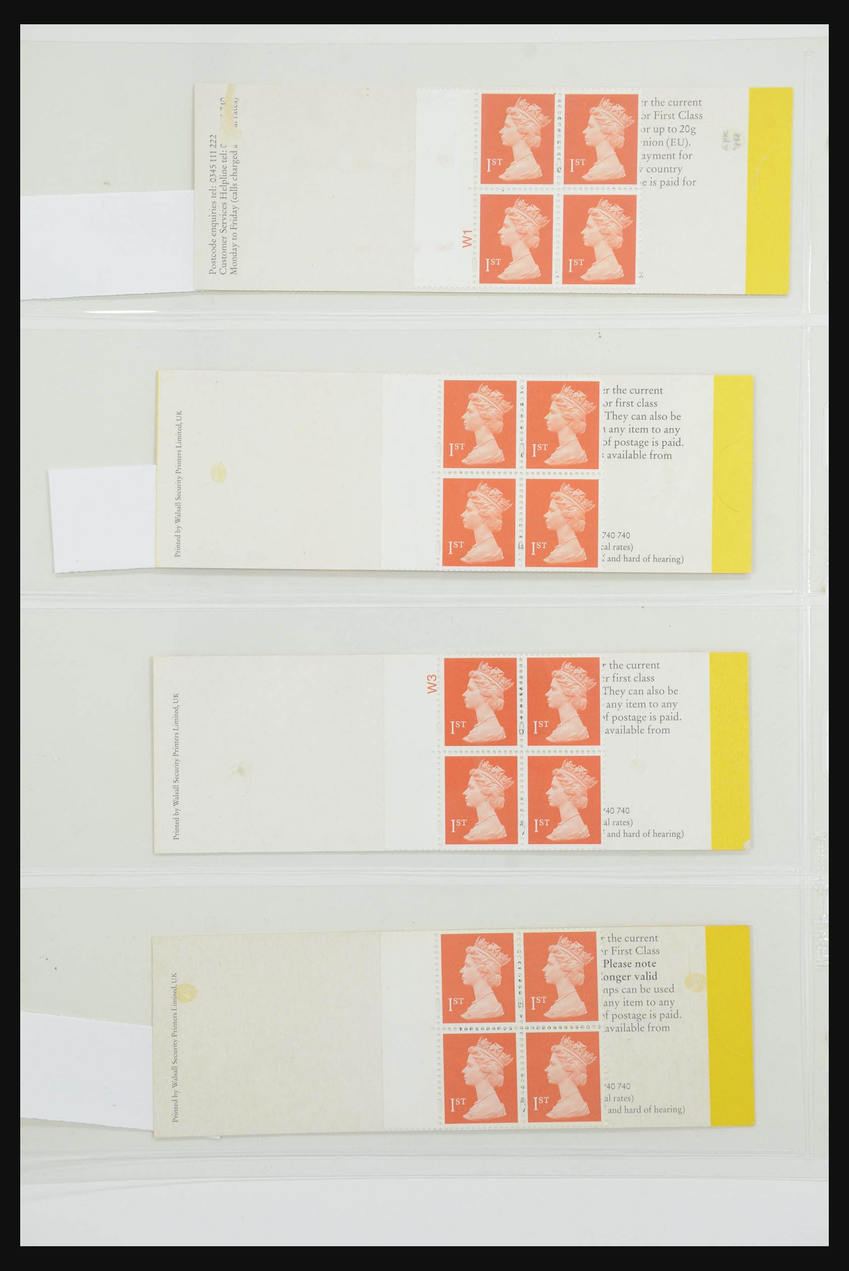 31959 208 - 31959 Engeland postzegelboekjes 1987-2016!!