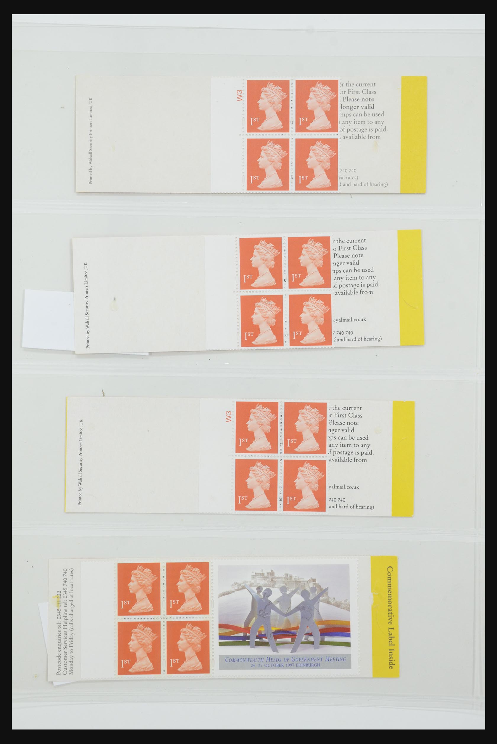 31959 210 - 31959 Engeland postzegelboekjes 1987-2016!!