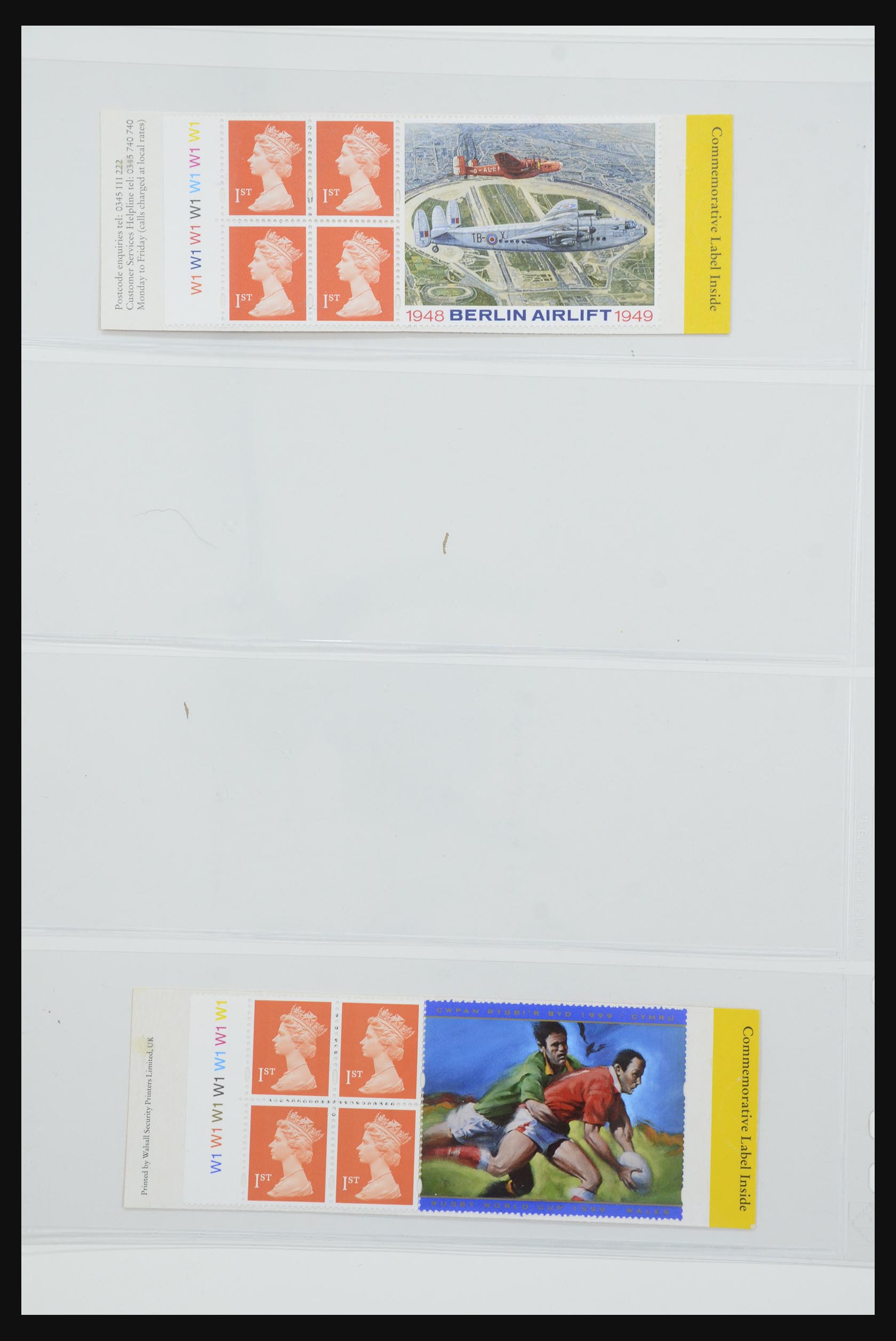 31959 214 - 31959 Engeland postzegelboekjes 1987-2016!!