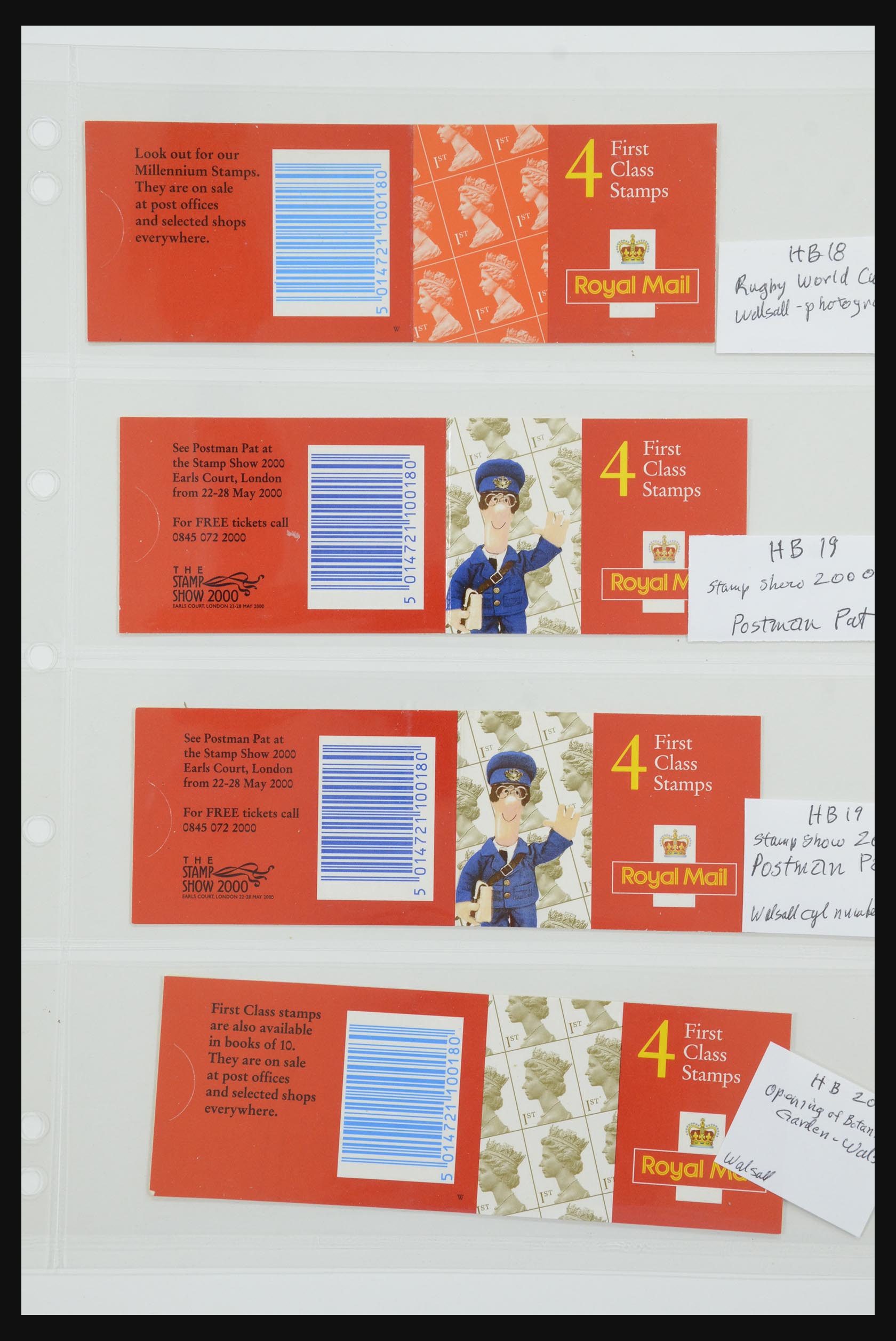 31959 215 - 31959 Engeland postzegelboekjes 1987-2016!!