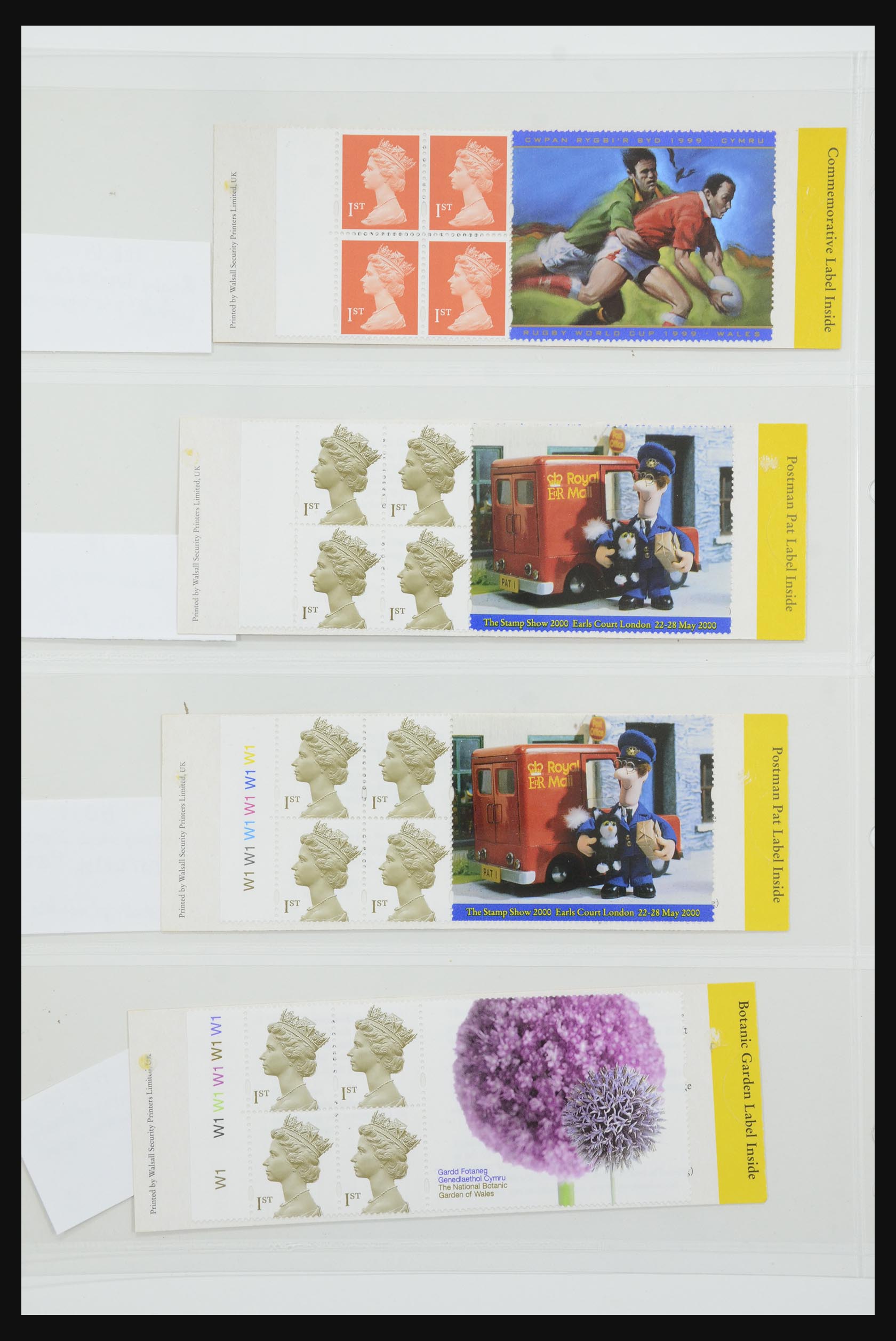 31959 216 - 31959 Engeland postzegelboekjes 1987-2016!!