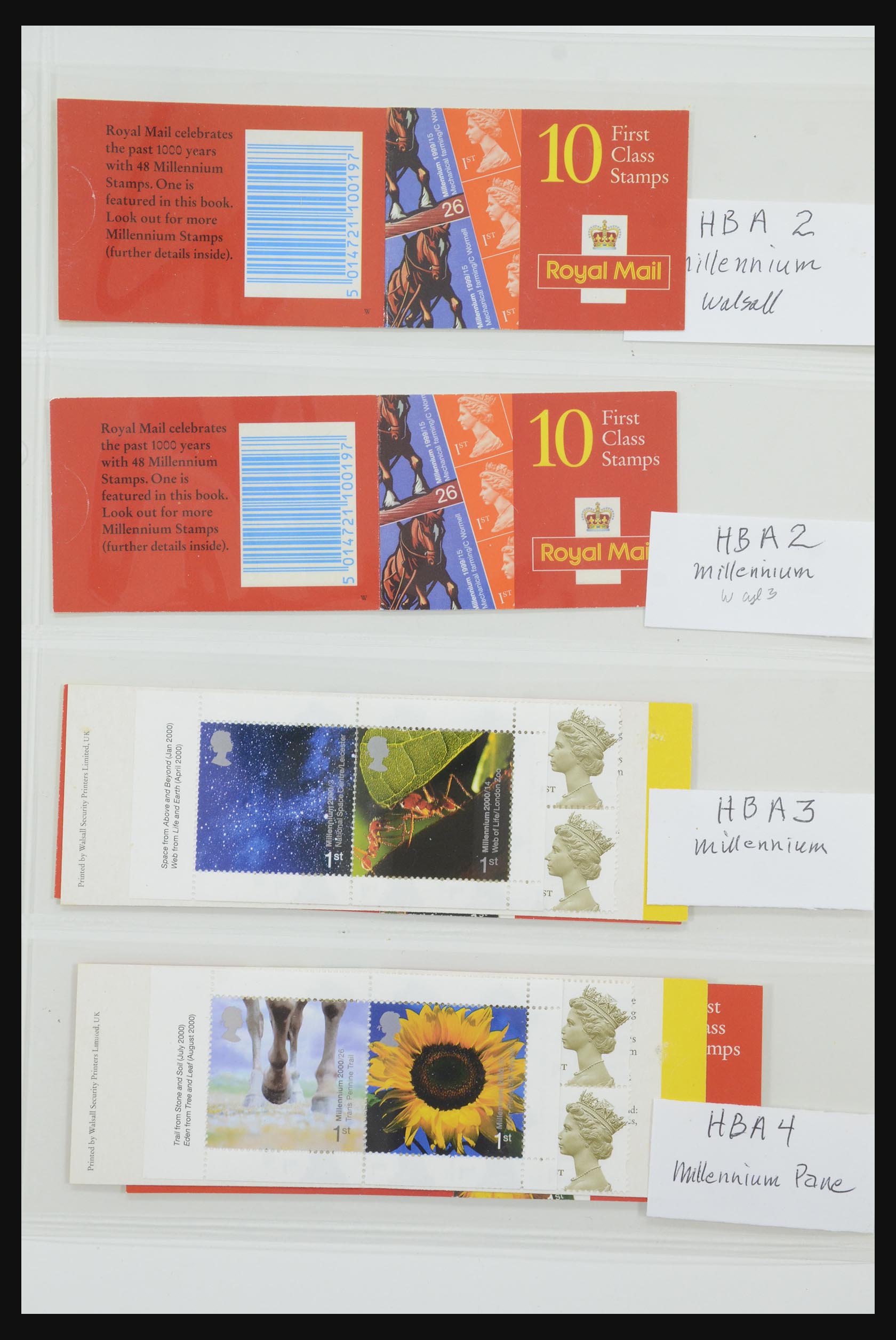 31959 219 - 31959 Engeland postzegelboekjes 1987-2016!!