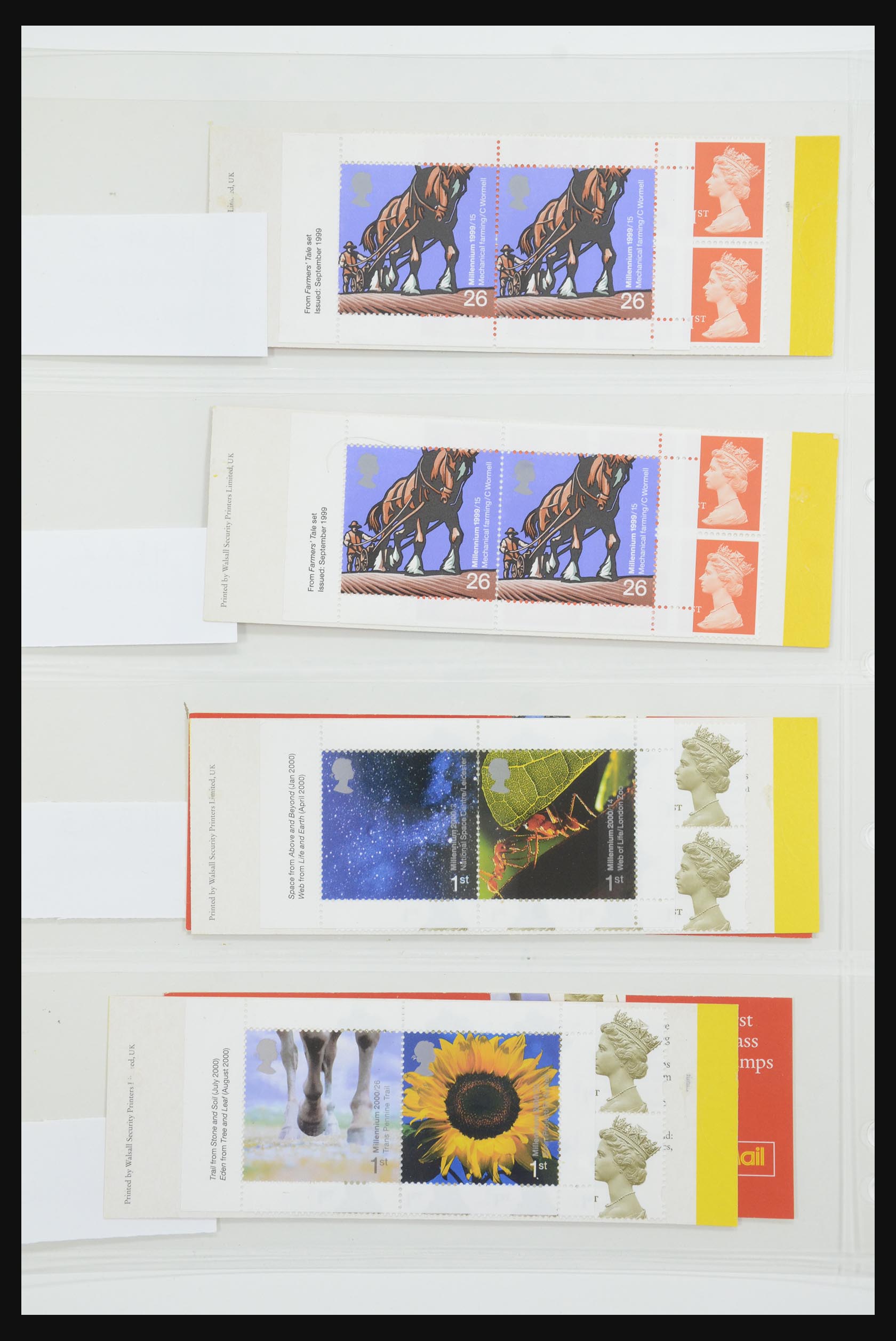 31959 220 - 31959 Engeland postzegelboekjes 1987-2016!!