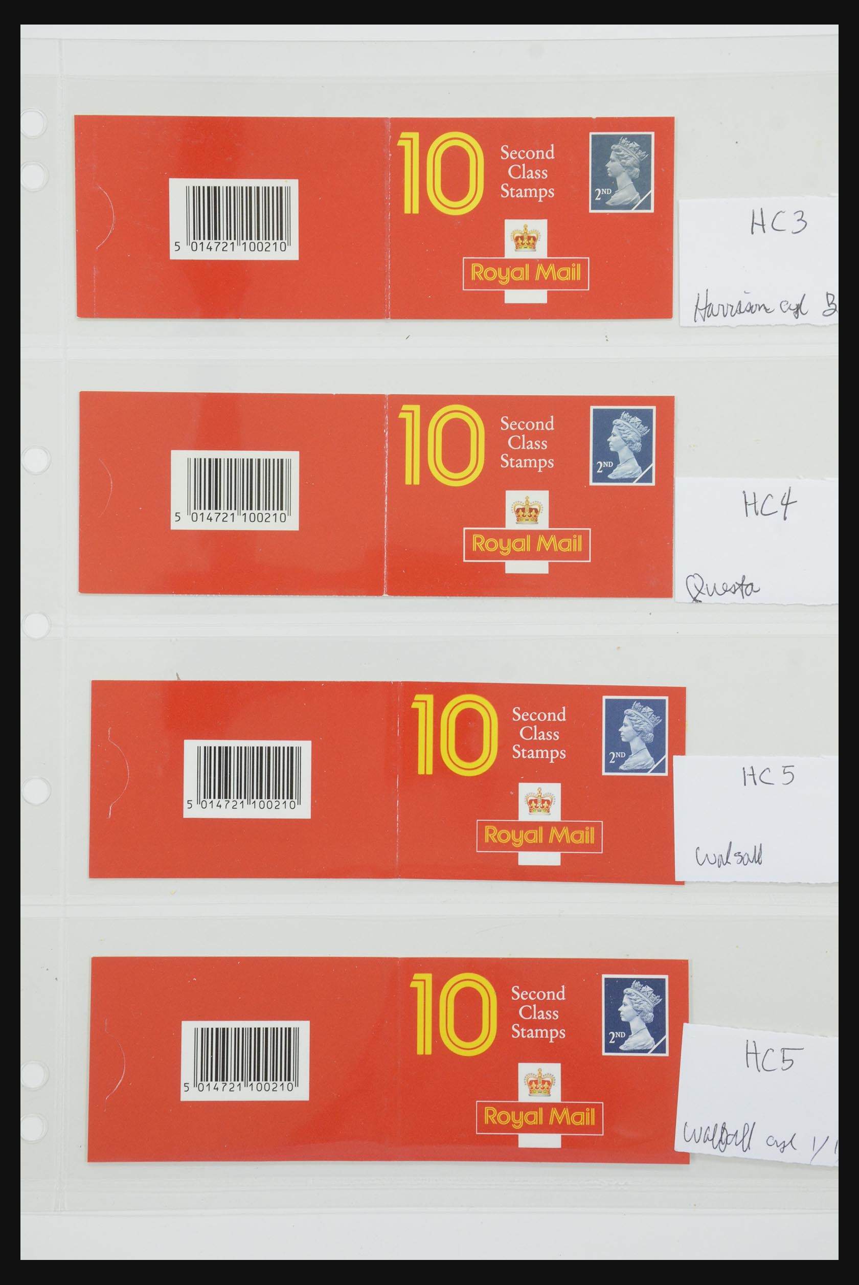 31959 225 - 31959 Engeland postzegelboekjes 1987-2016!!