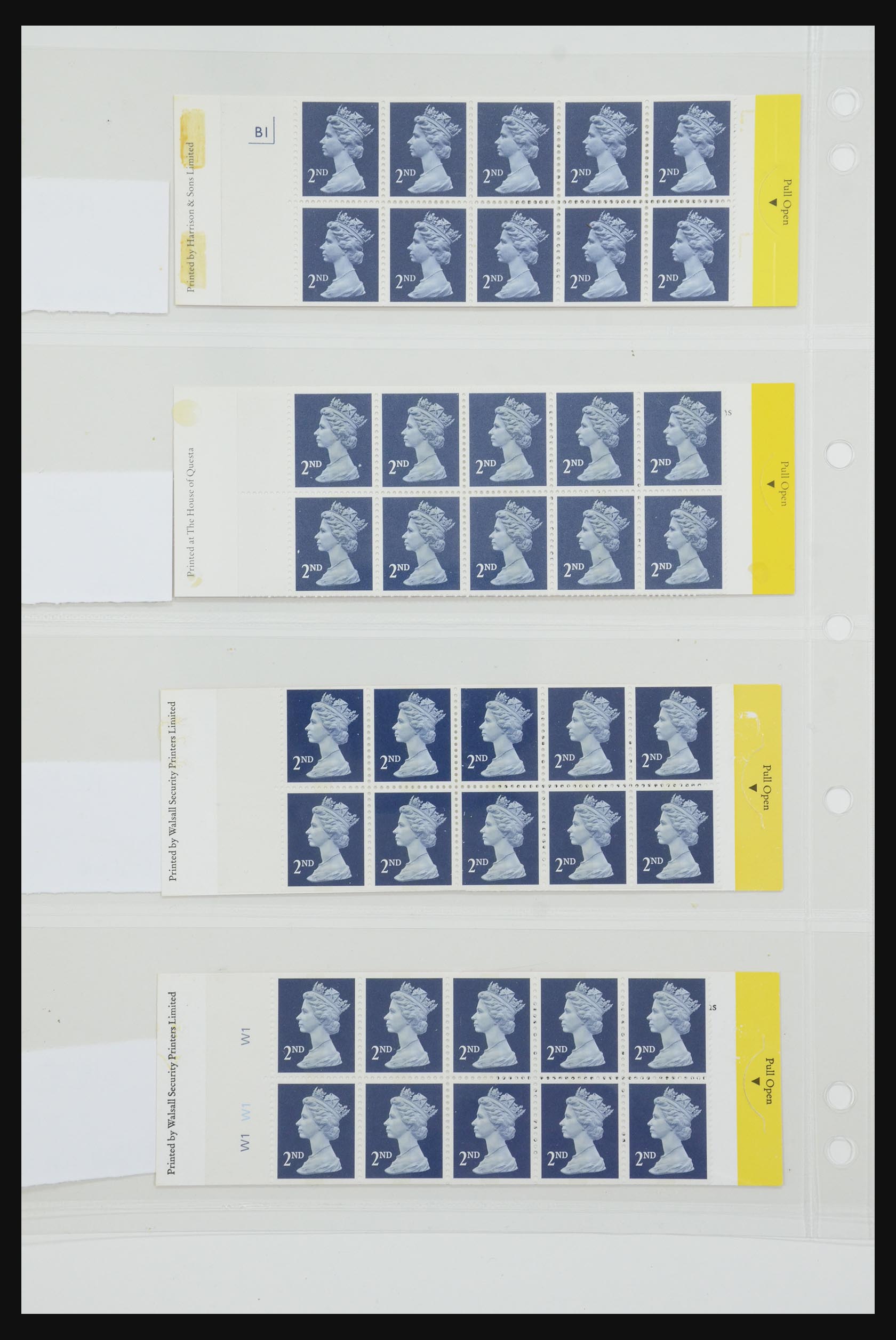 31959 226 - 31959 Engeland postzegelboekjes 1987-2016!!