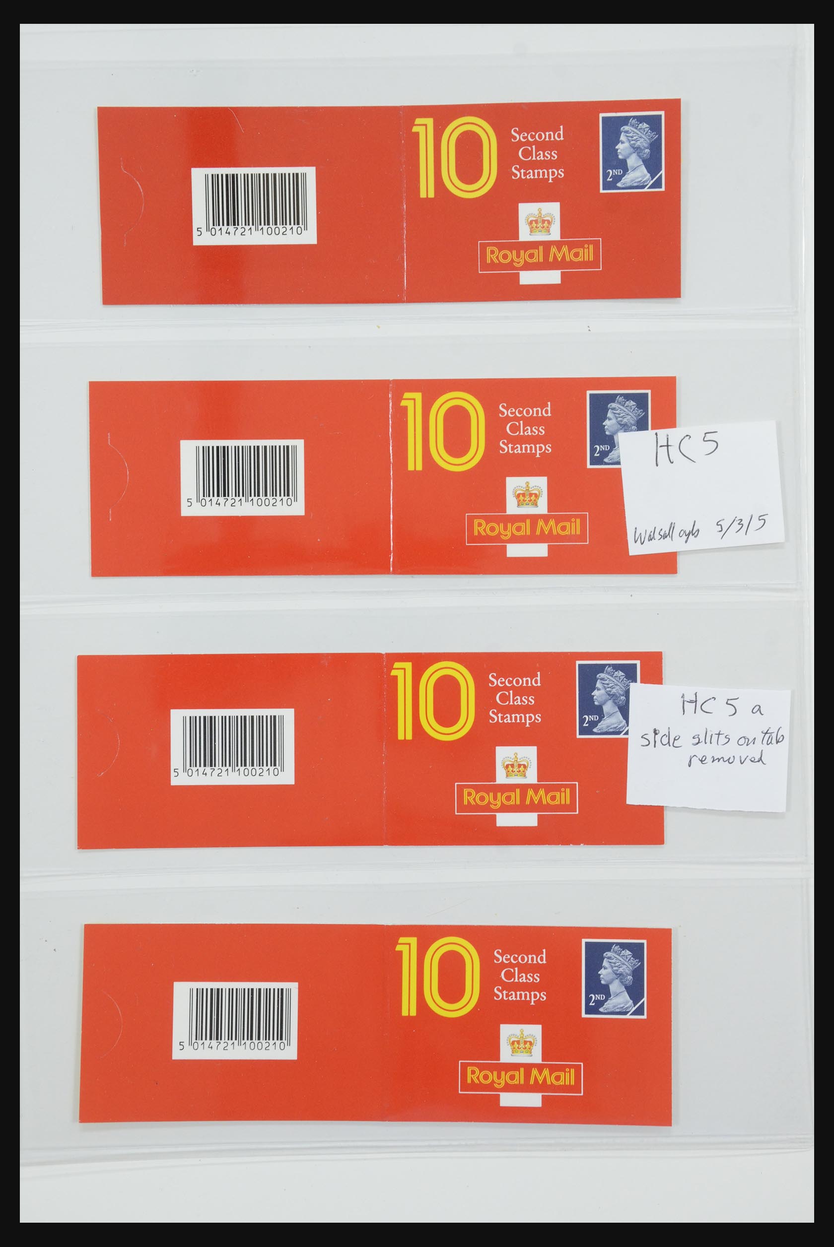 31959 227 - 31959 Engeland postzegelboekjes 1987-2016!!