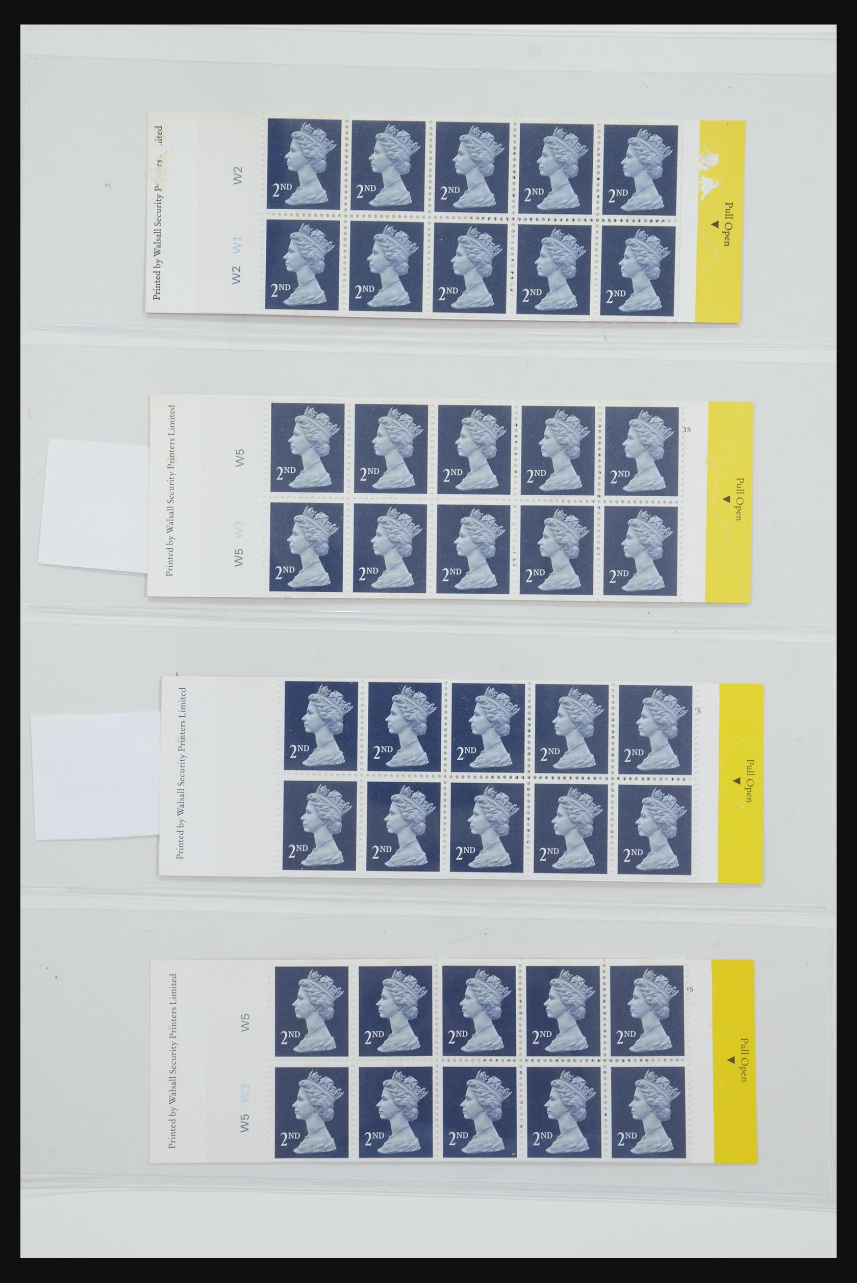 31959 228 - 31959 Engeland postzegelboekjes 1987-2016!!