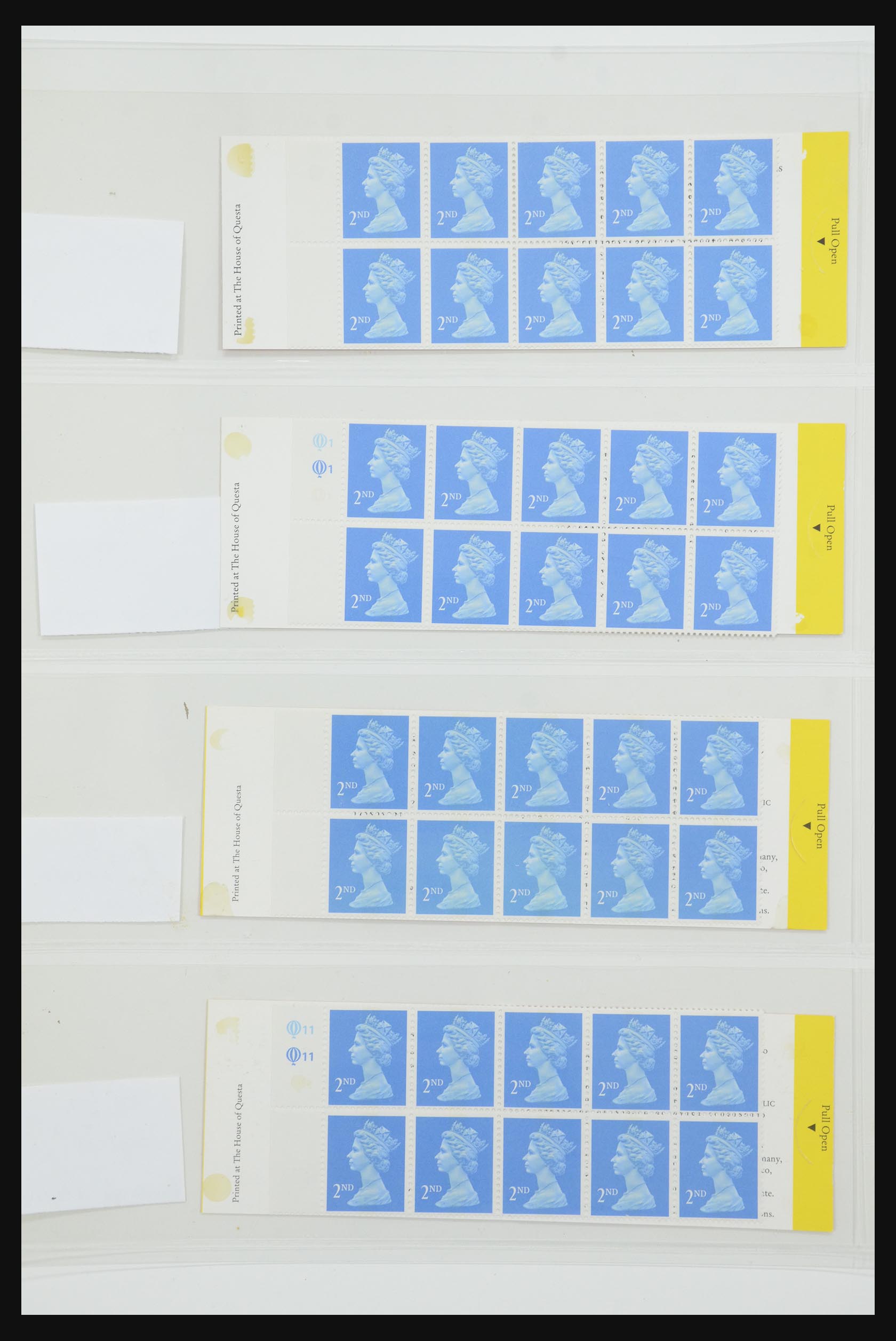 31959 230 - 31959 Engeland postzegelboekjes 1987-2016!!