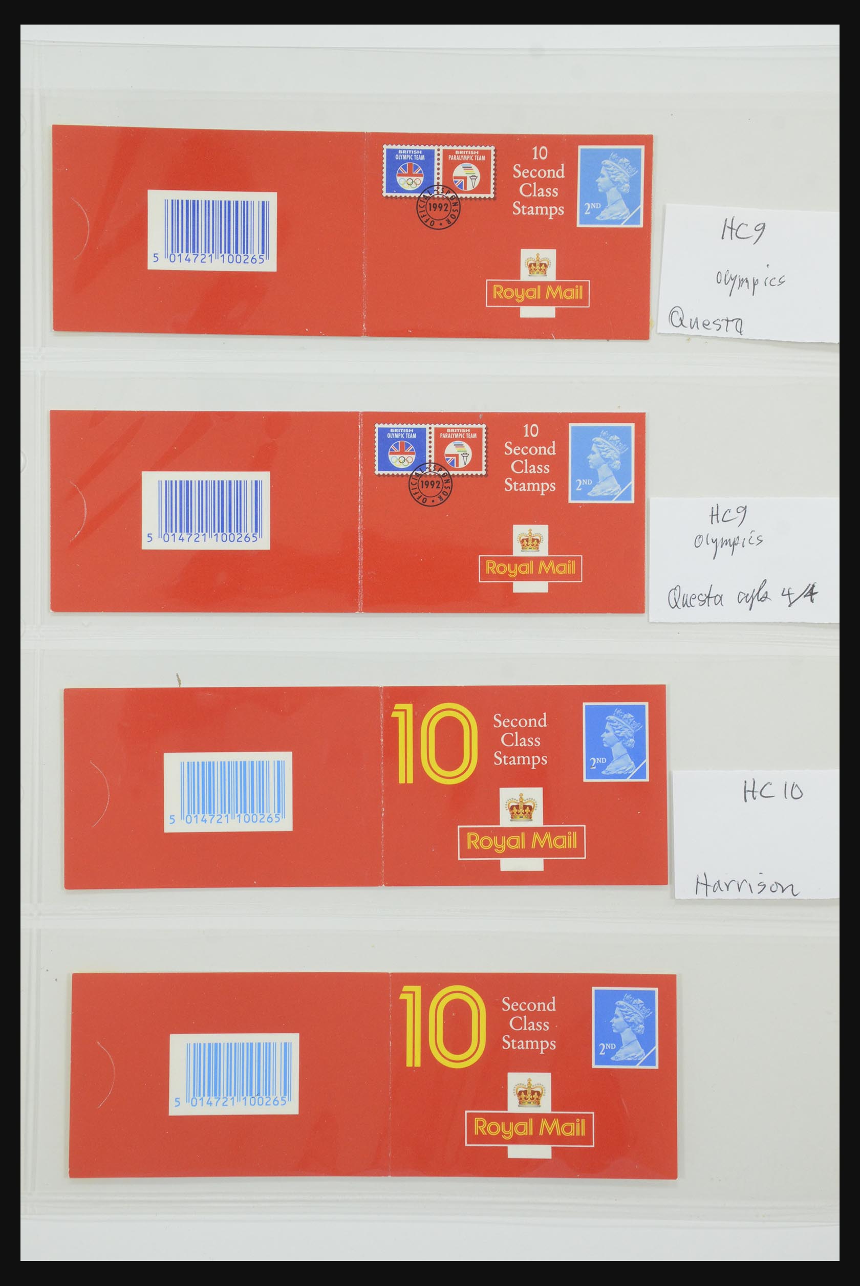 31959 237 - 31959 Engeland postzegelboekjes 1987-2016!!