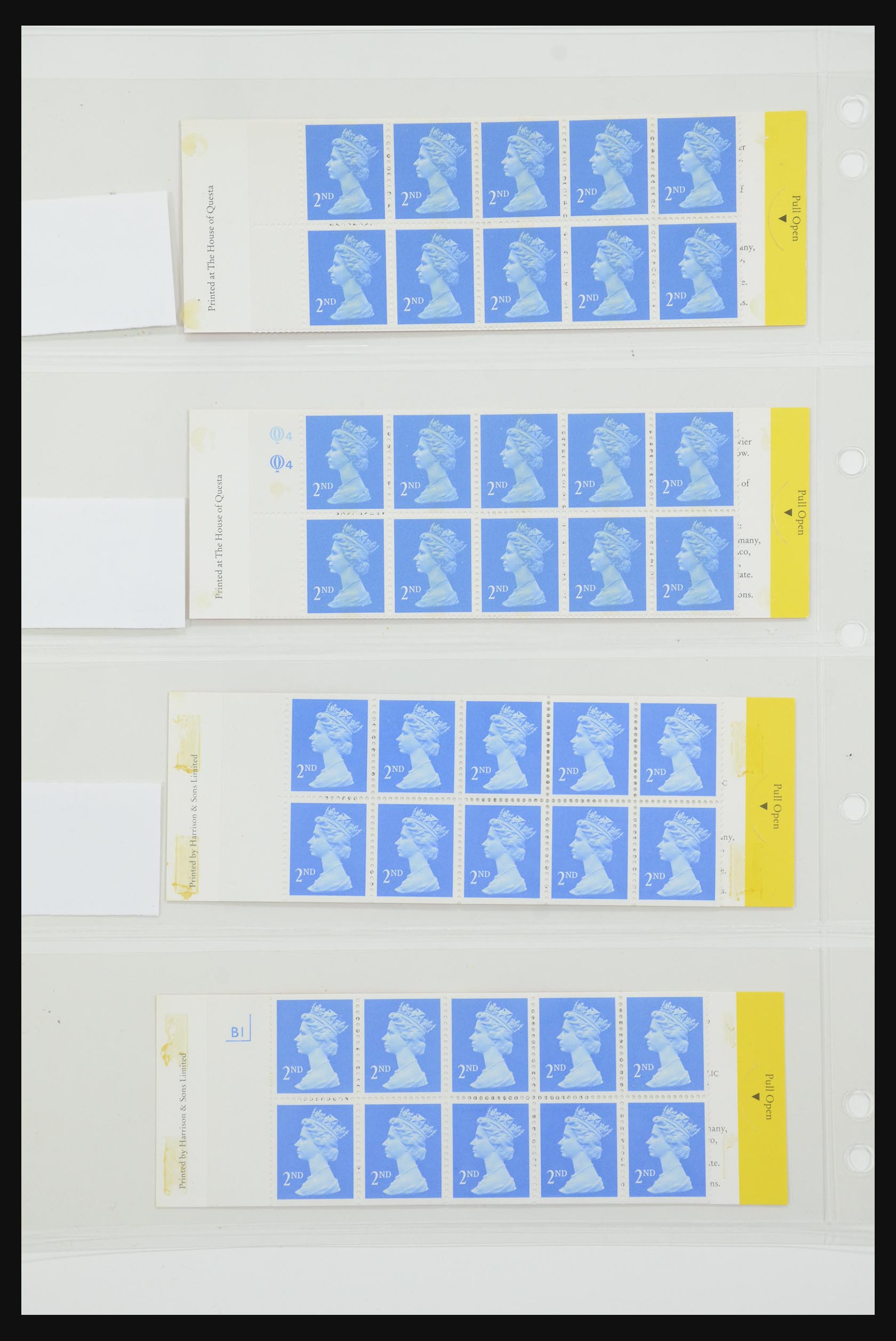 31959 238 - 31959 Engeland postzegelboekjes 1987-2016!!