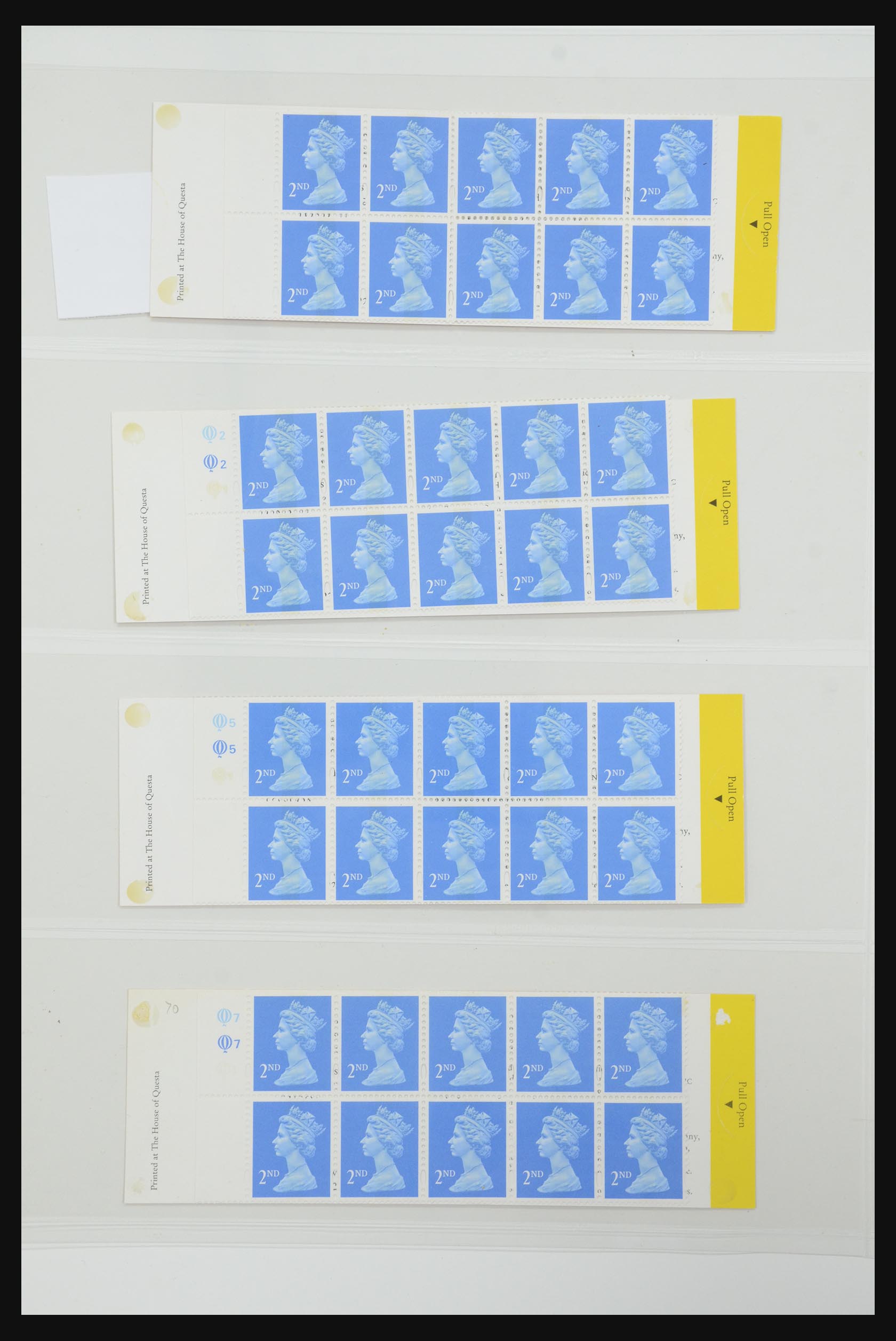 31959 240 - 31959 Engeland postzegelboekjes 1987-2016!!