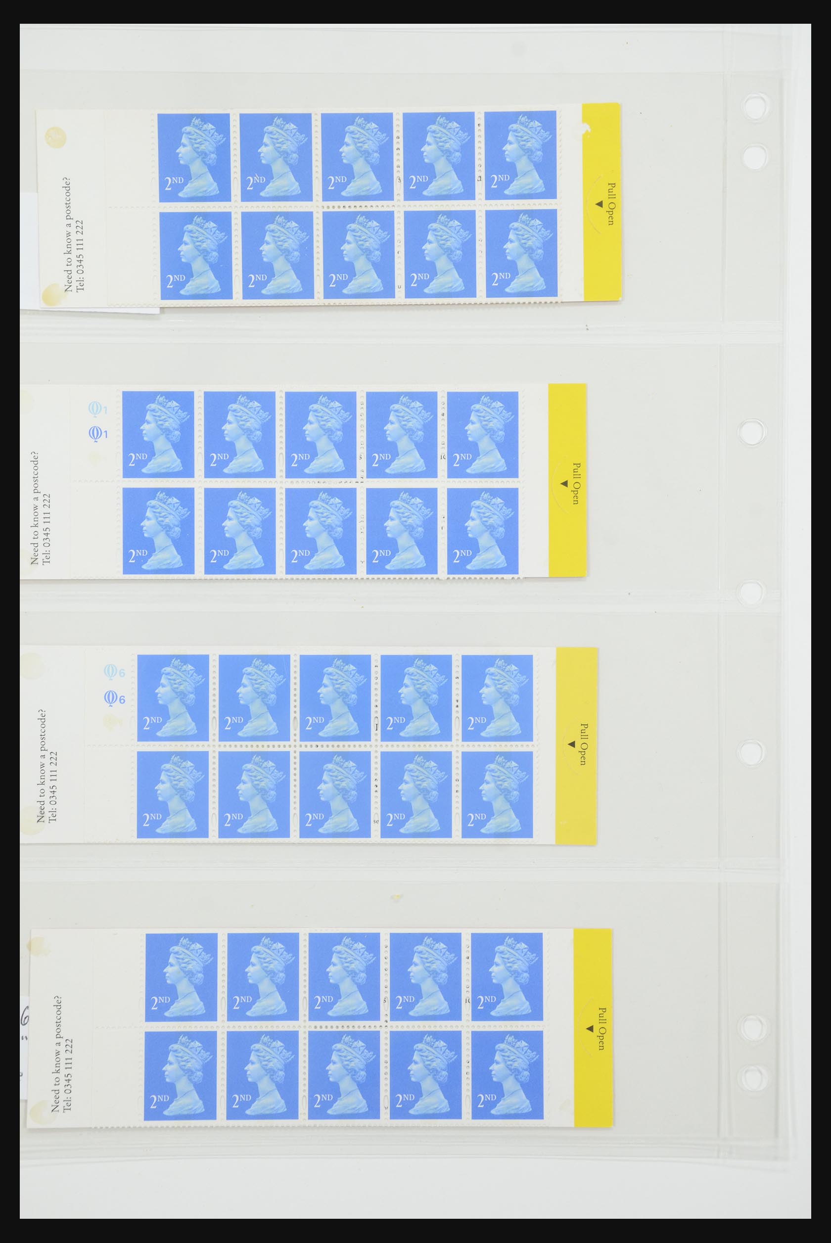 31959 242 - 31959 Engeland postzegelboekjes 1987-2016!!