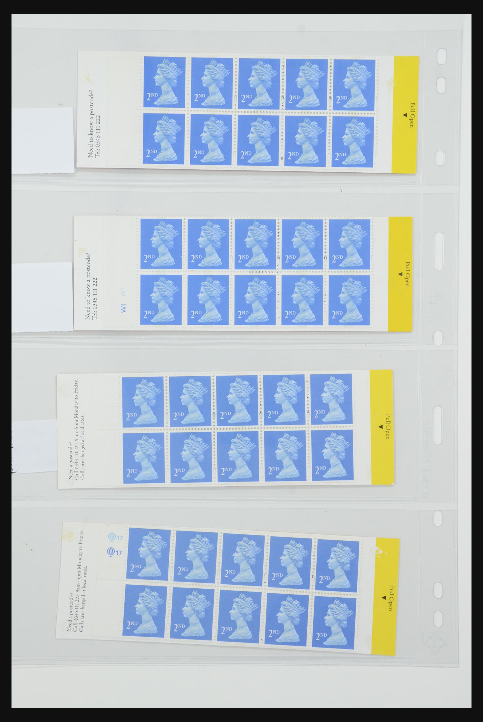 31959 246 - 31959 Engeland postzegelboekjes 1987-2016!!