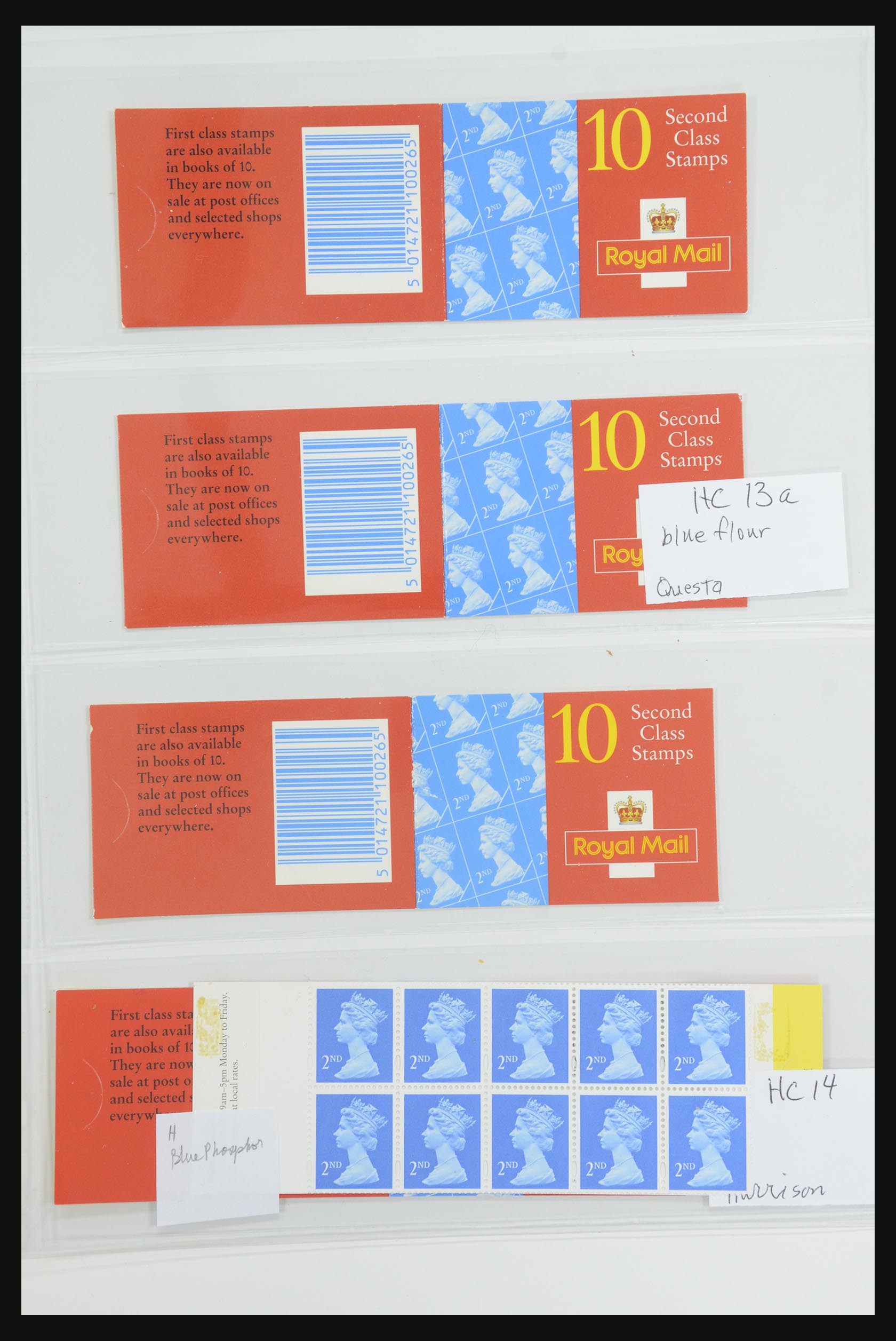 31959 247 - 31959 Engeland postzegelboekjes 1987-2016!!