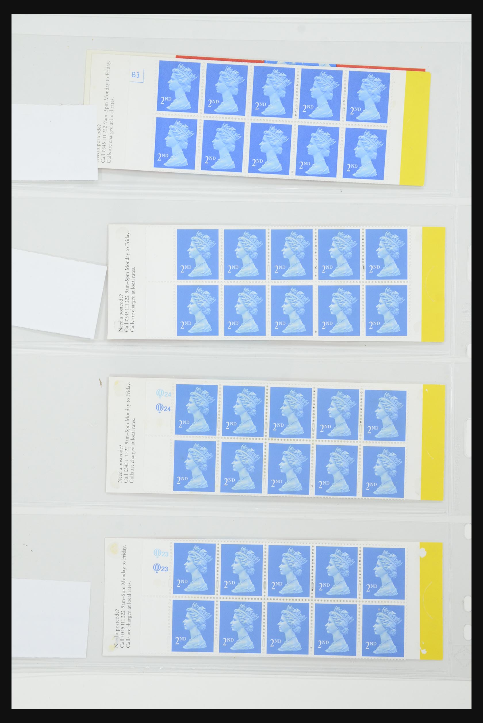 31959 250 - 31959 Engeland postzegelboekjes 1987-2016!!