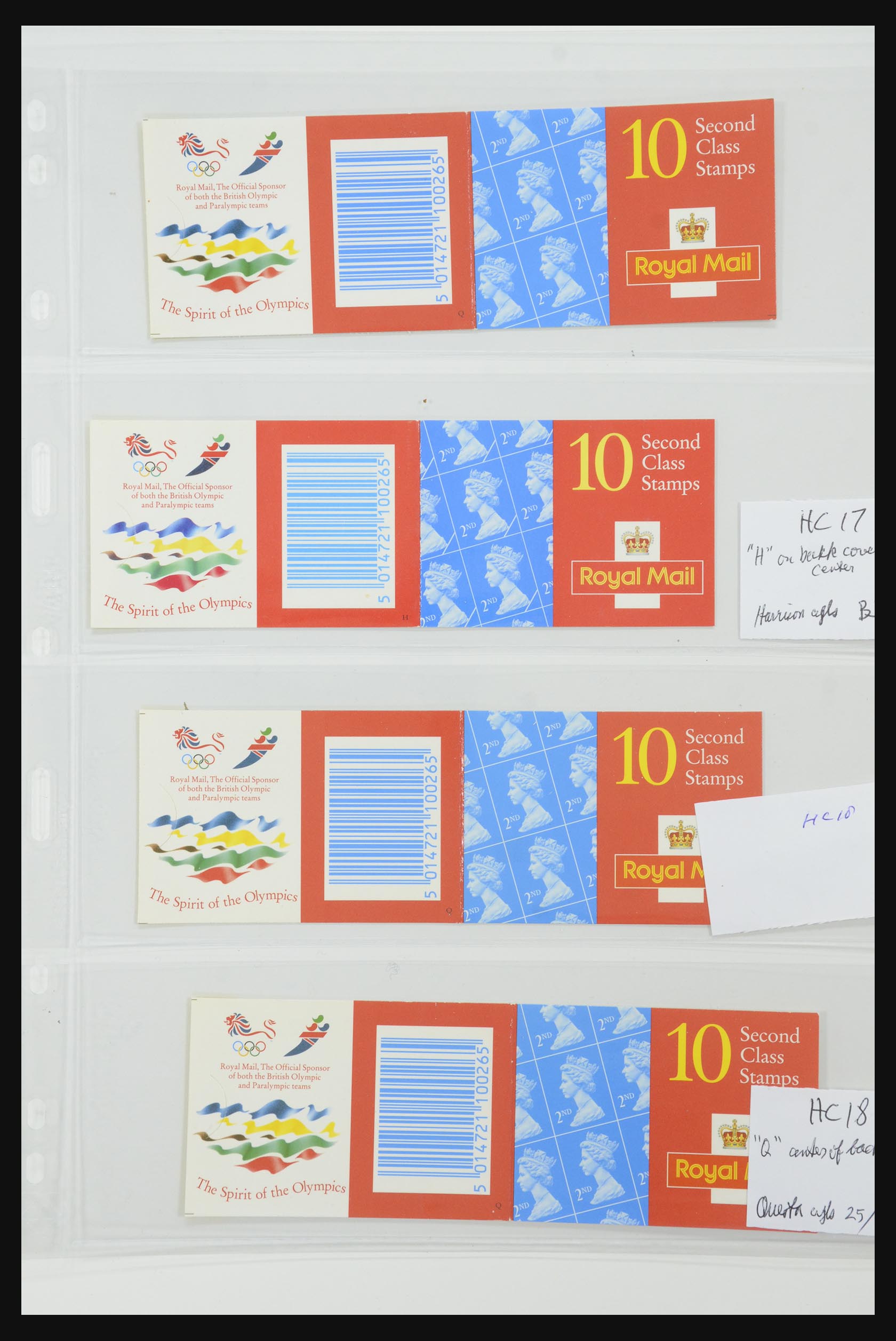 31959 251 - 31959 Engeland postzegelboekjes 1987-2016!!