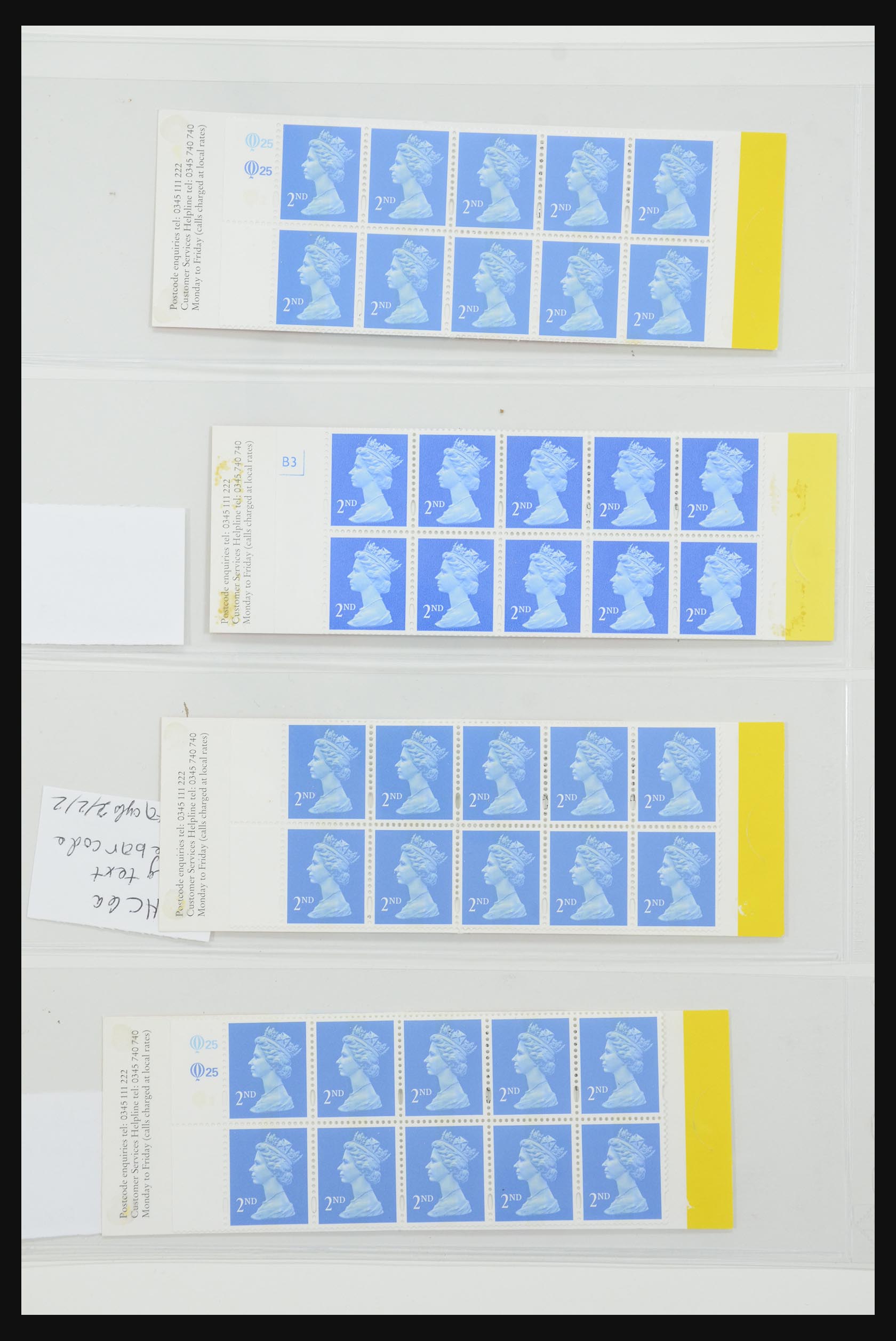 31959 252 - 31959 Engeland postzegelboekjes 1987-2016!!