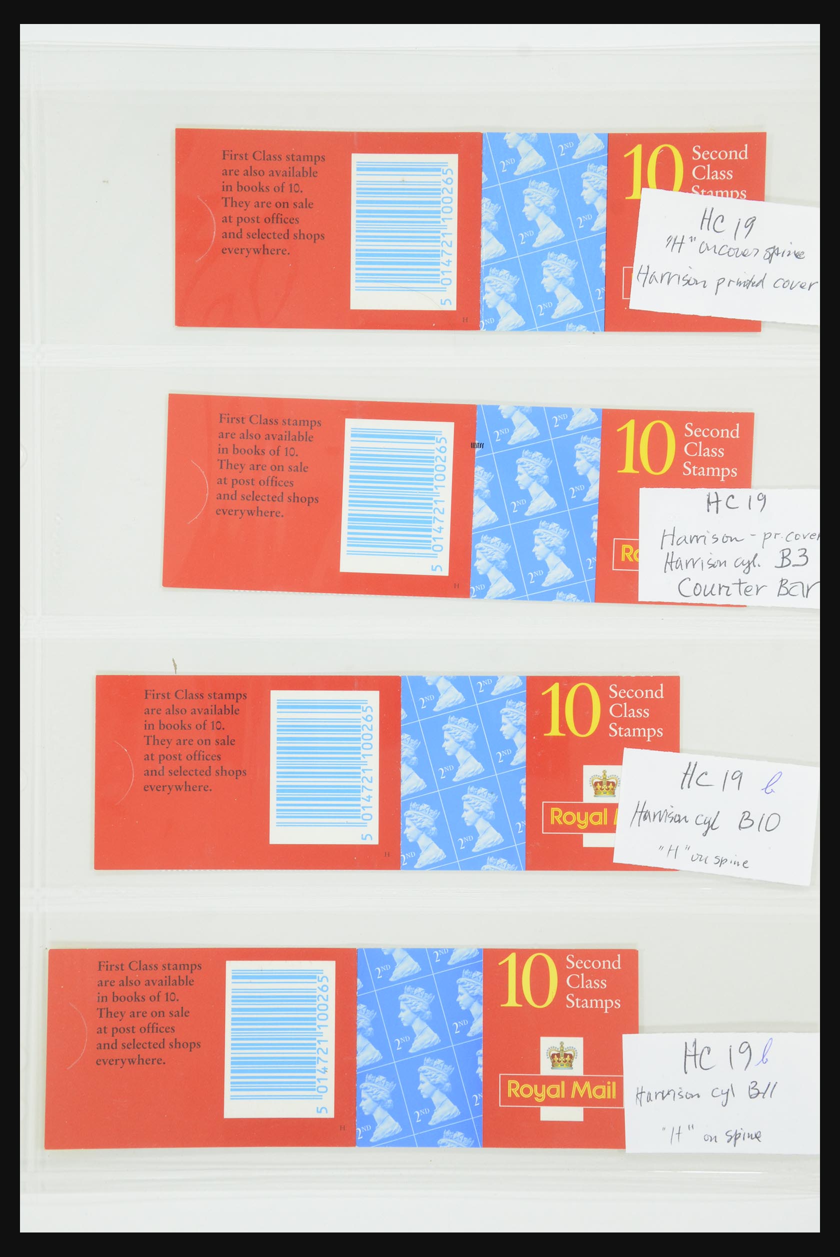 31959 253 - 31959 Engeland postzegelboekjes 1987-2016!!