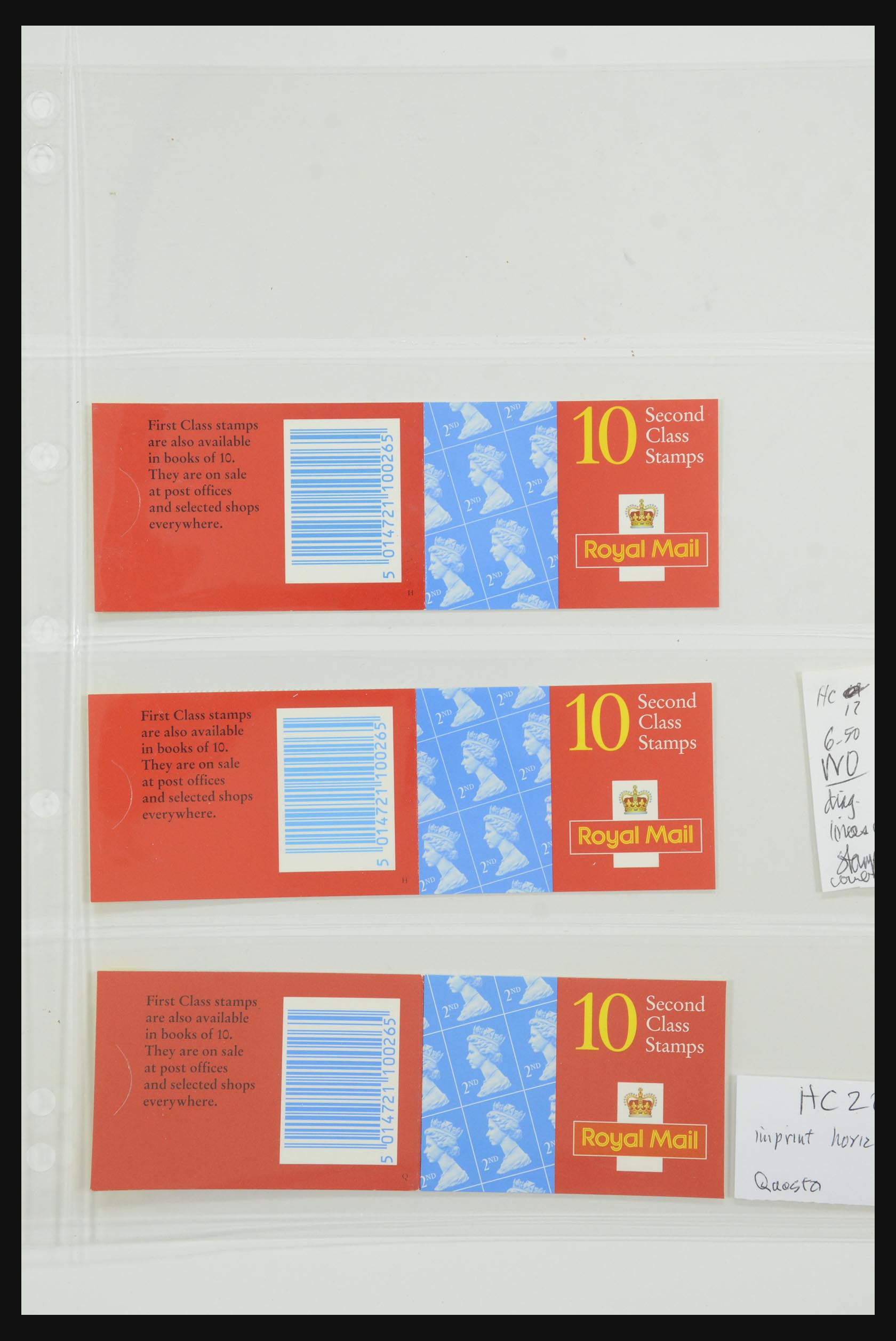 31959 255 - 31959 Engeland postzegelboekjes 1987-2016!!