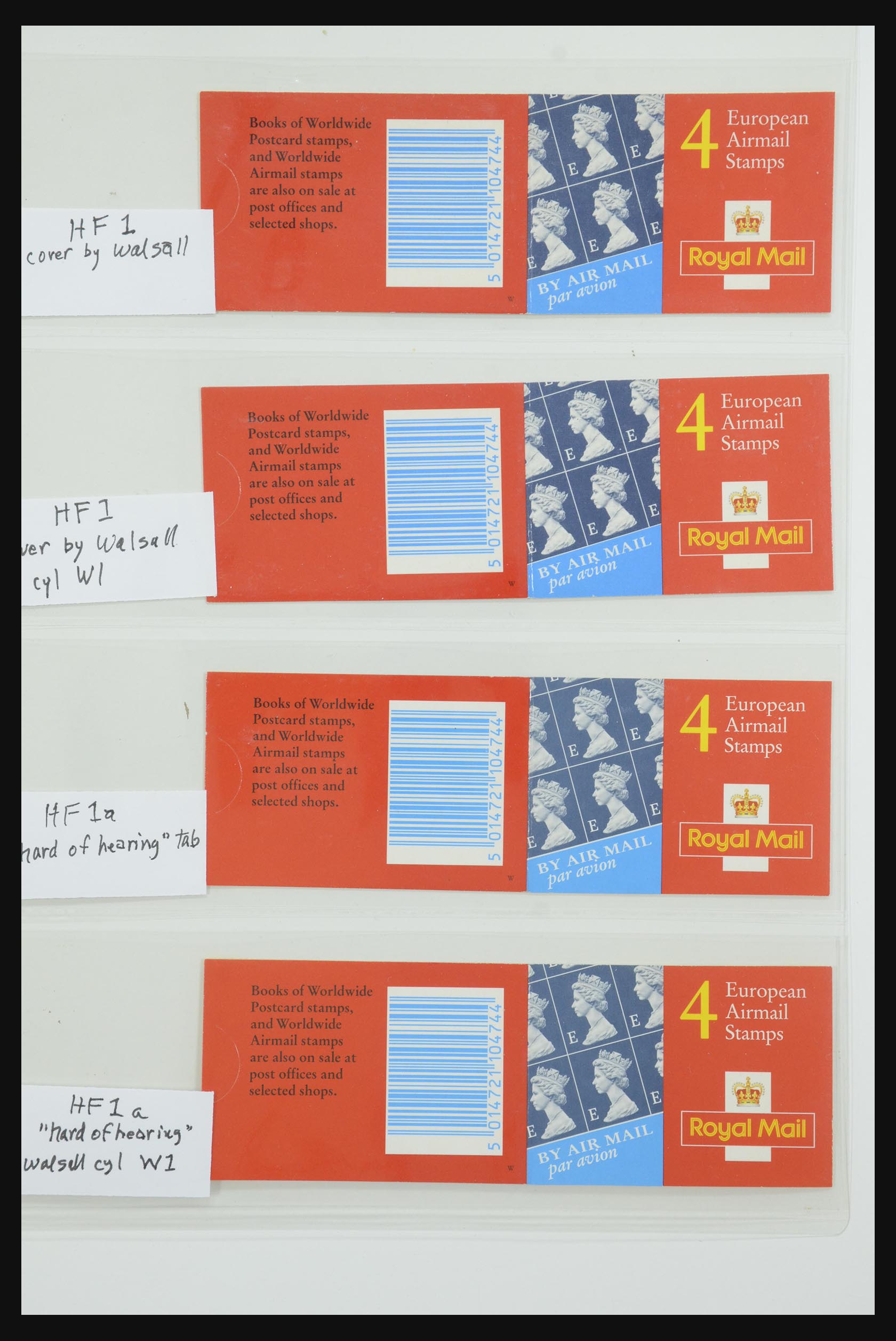 31959 261 - 31959 Engeland postzegelboekjes 1987-2016!!