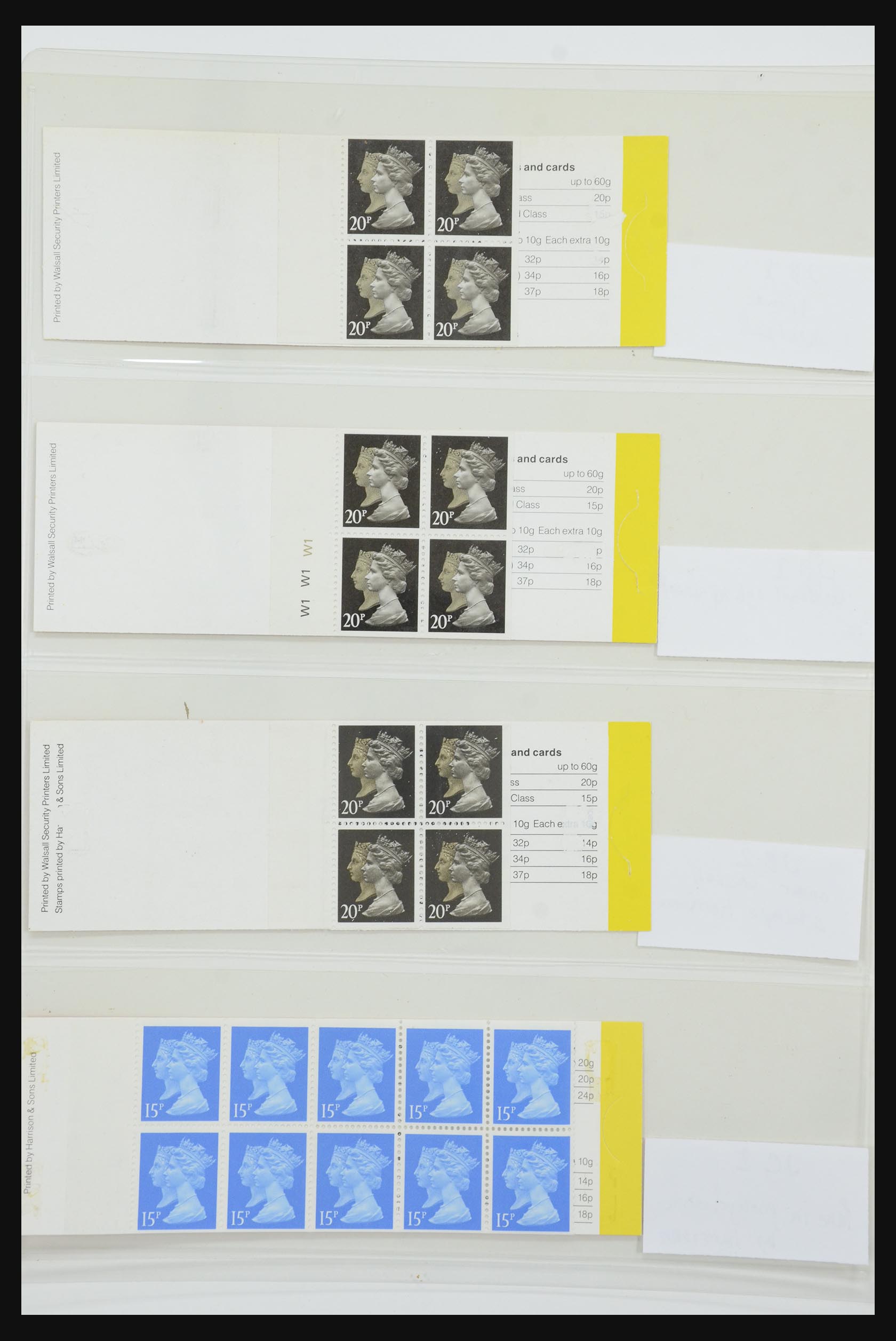 31959 266 - 31959 Engeland postzegelboekjes 1987-2016!!