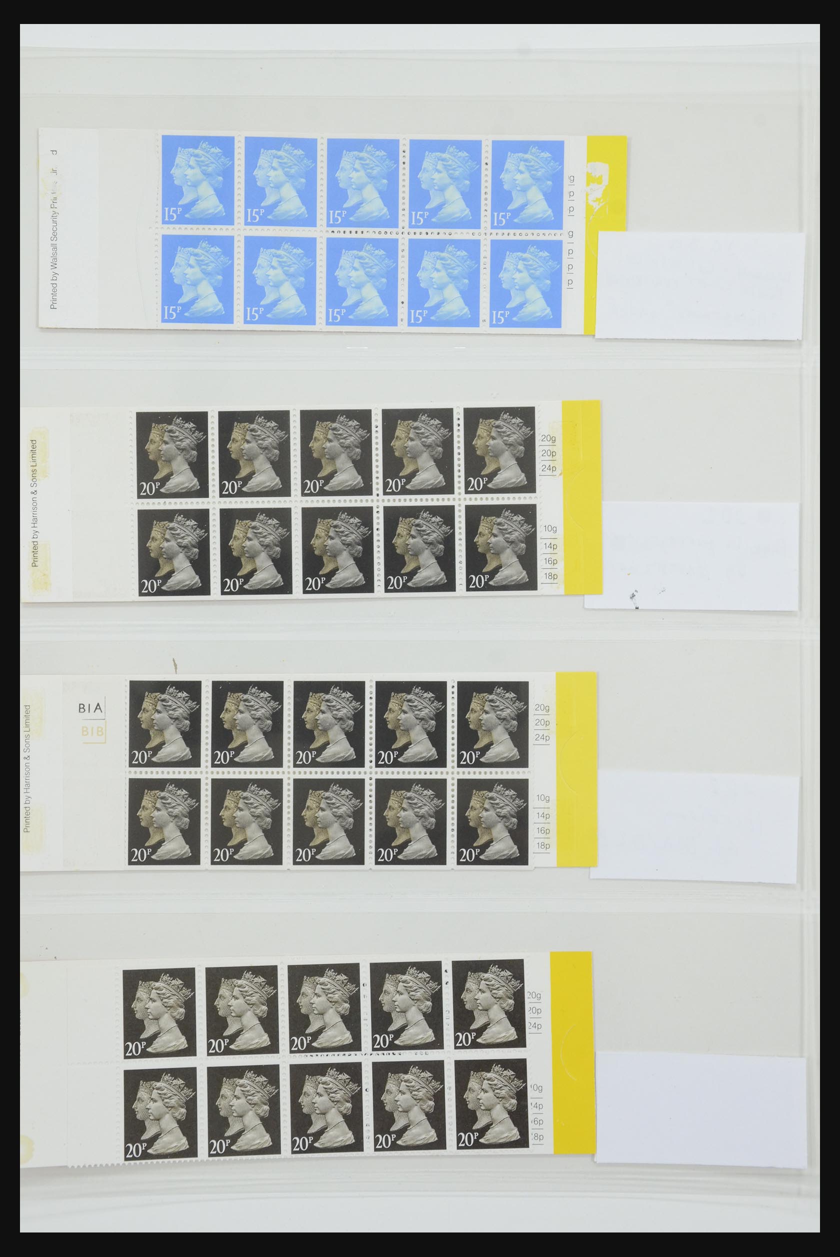 31959 270 - 31959 Engeland postzegelboekjes 1987-2016!!
