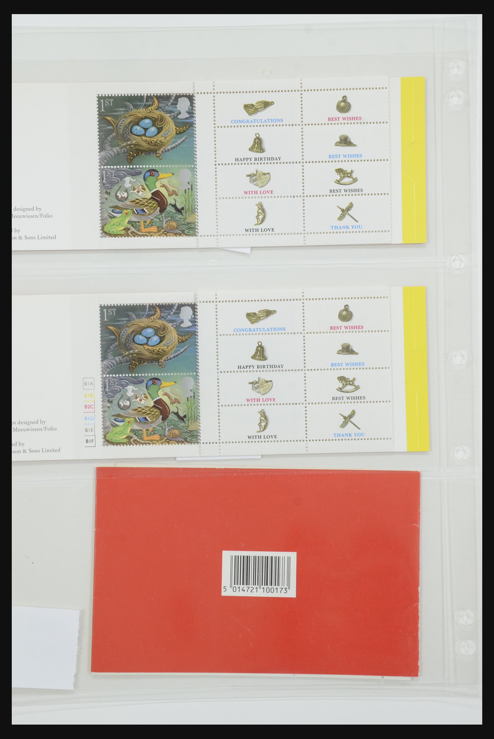31959 274 - 31959 Engeland postzegelboekjes 1987-2016!!