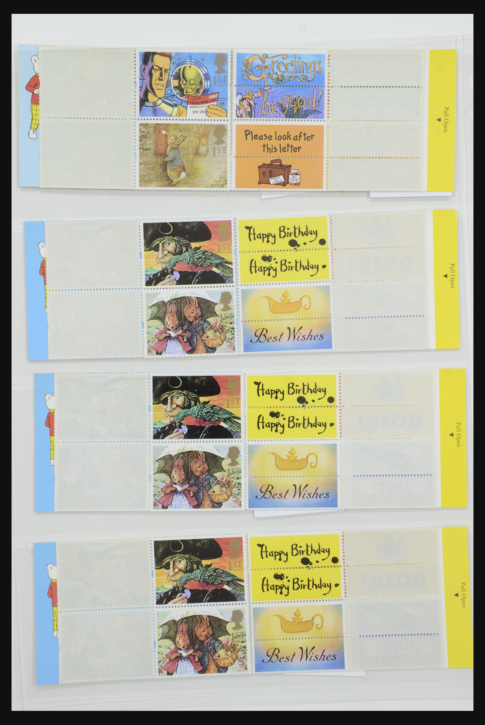31959 280 - 31959 Engeland postzegelboekjes 1987-2016!!