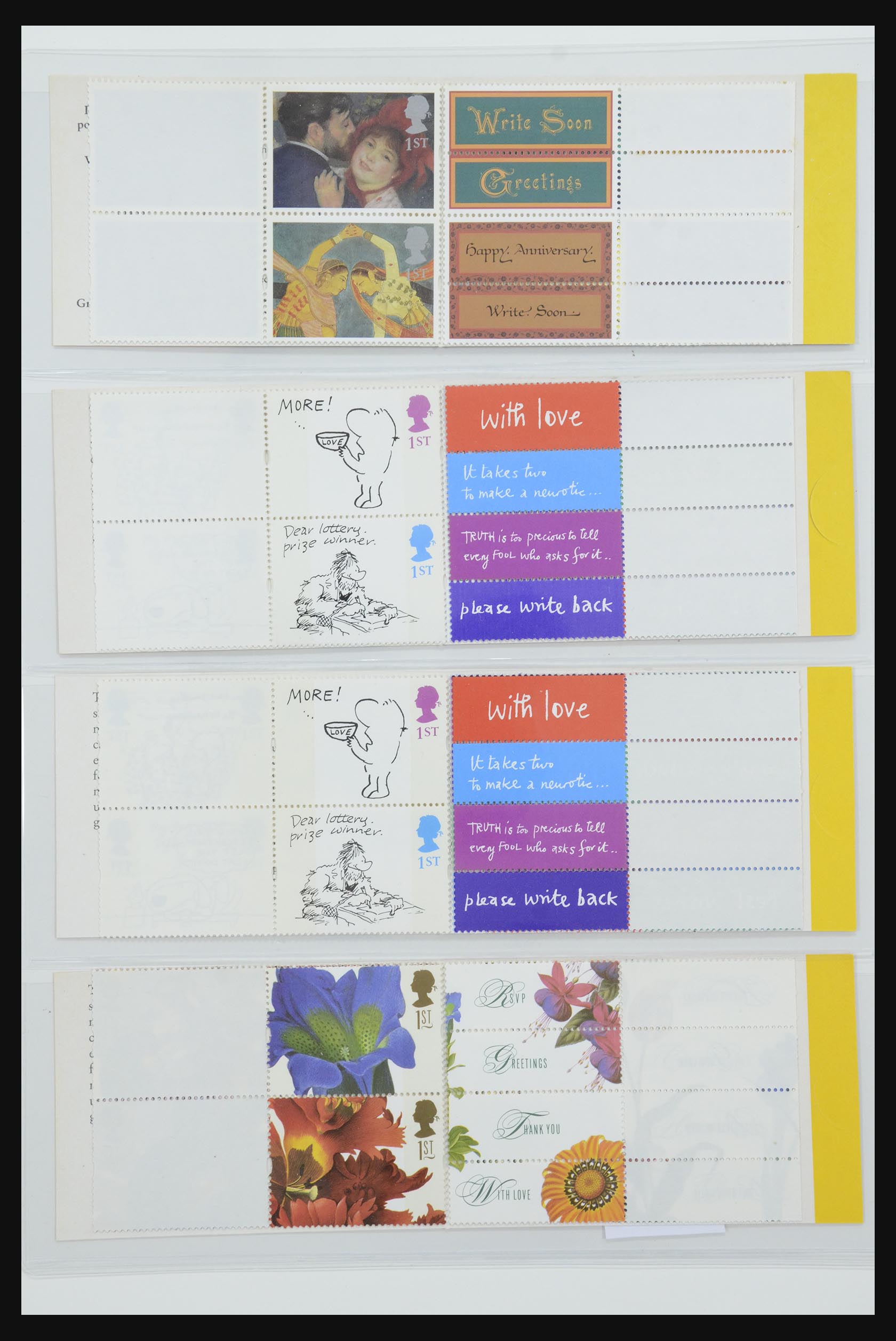 31959 284 - 31959 Engeland postzegelboekjes 1987-2016!!