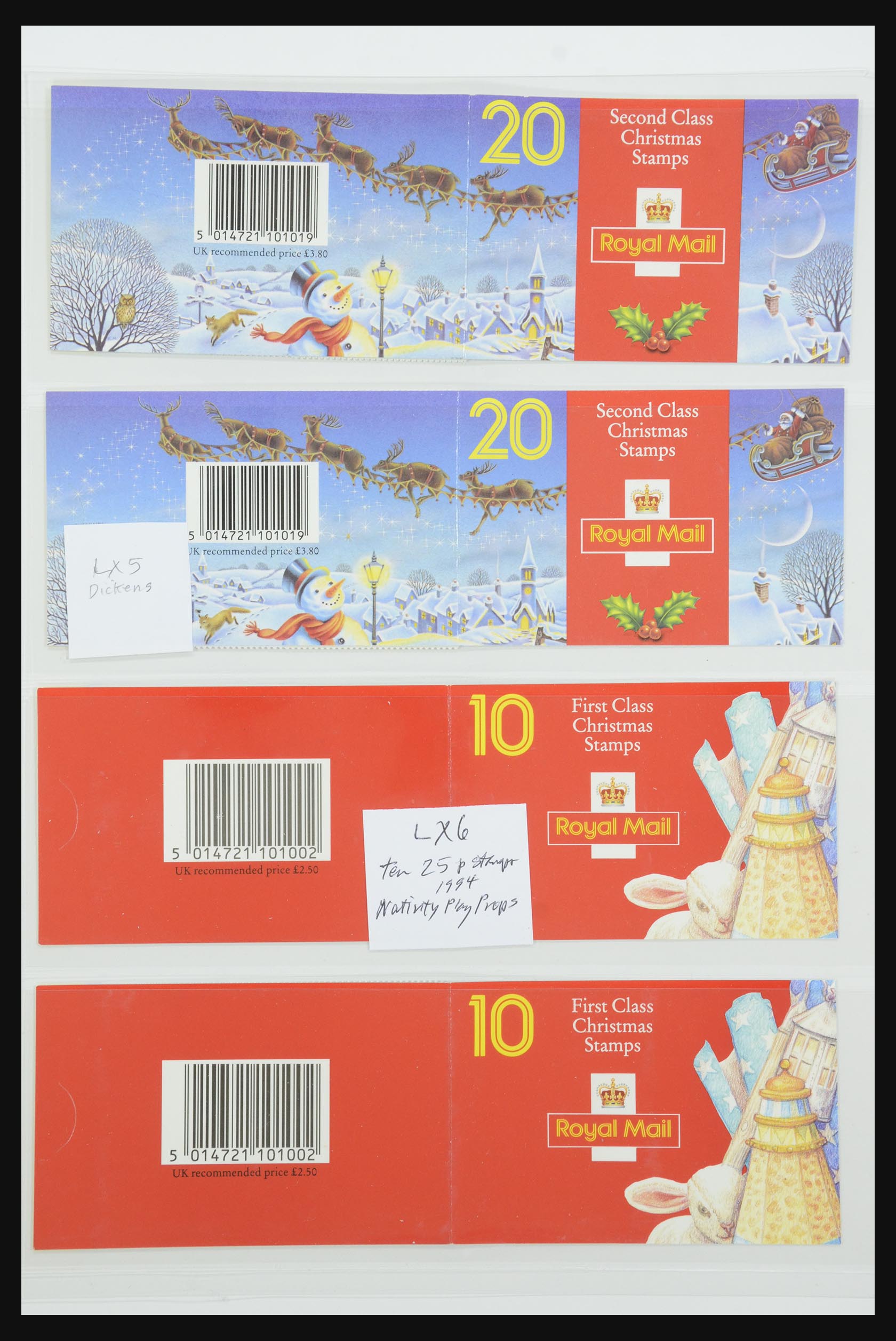 31959 295 - 31959 Engeland postzegelboekjes 1987-2016!!