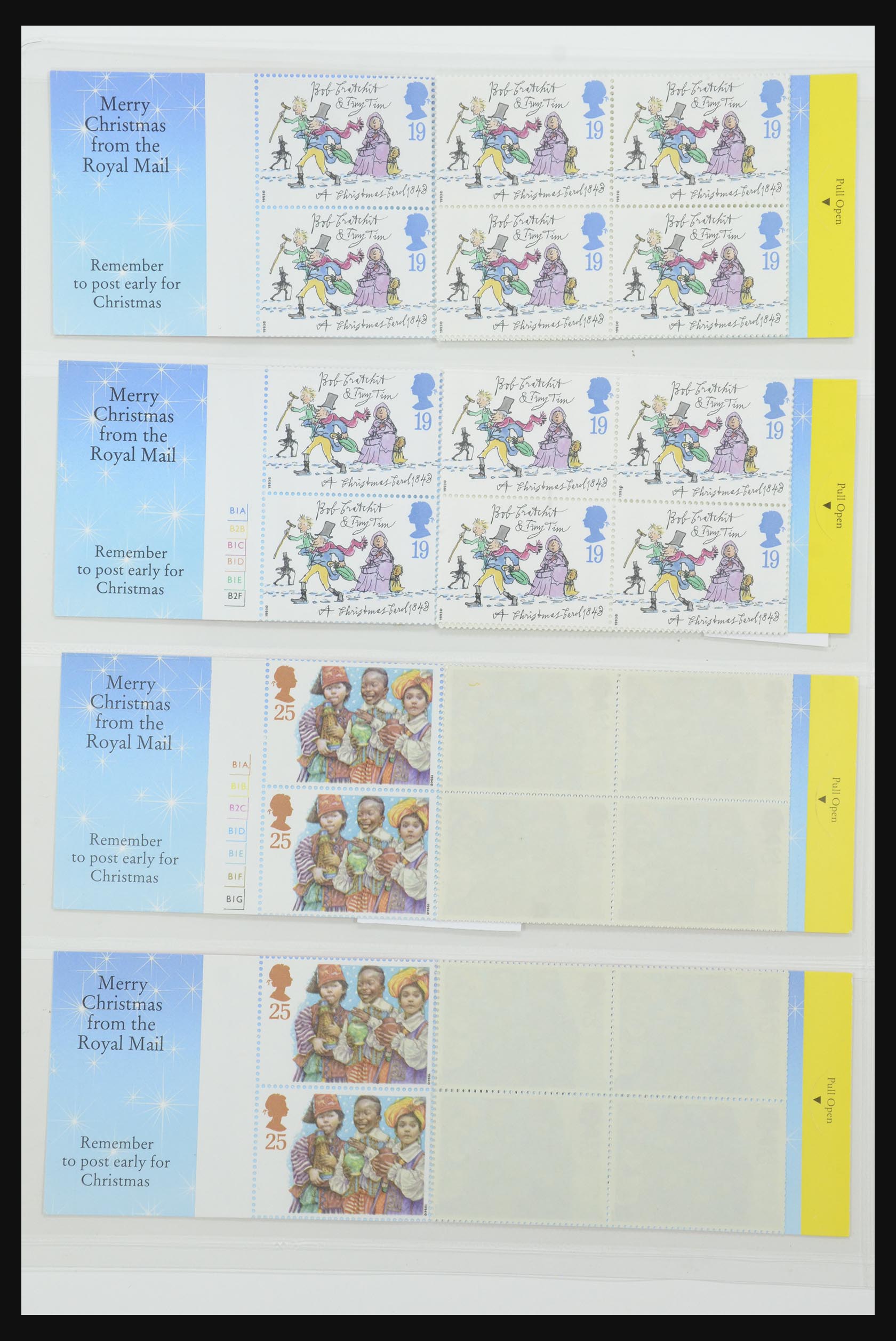31959 296 - 31959 Engeland postzegelboekjes 1987-2016!!