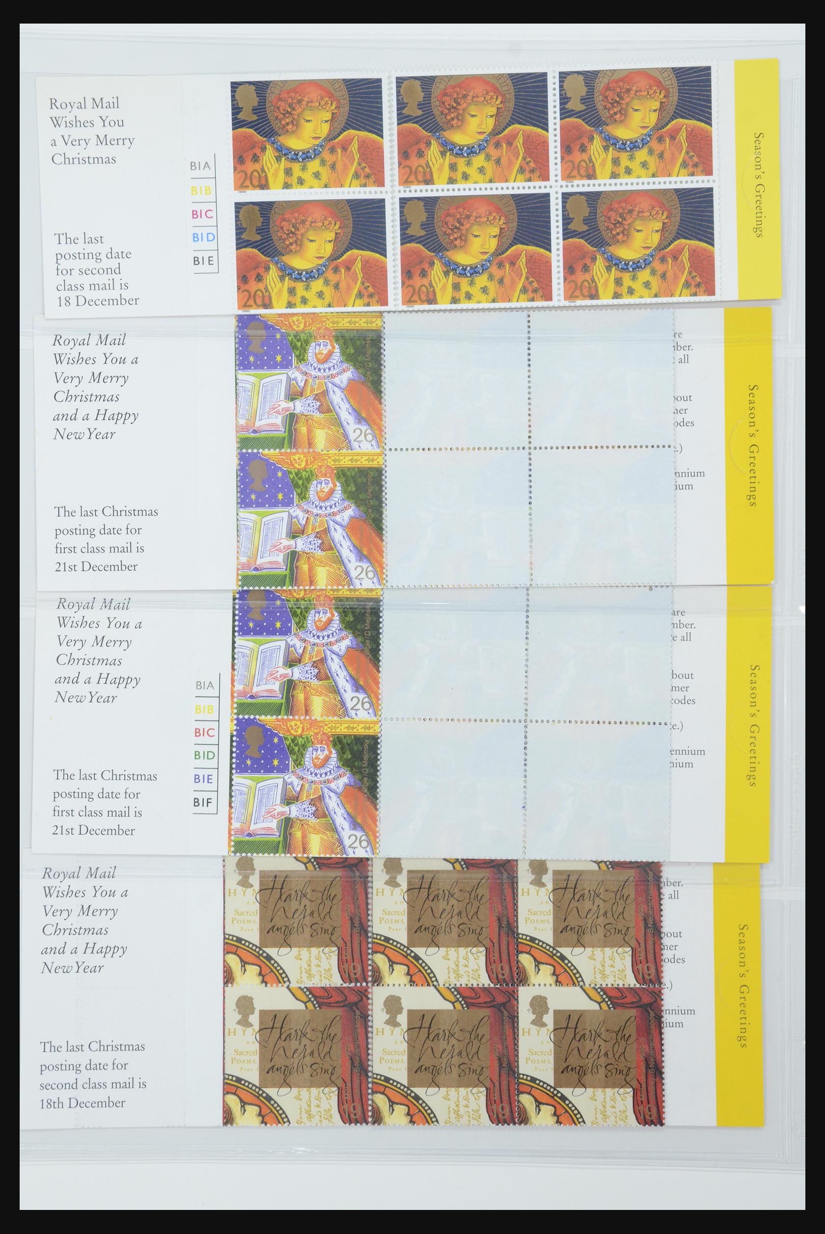 31959 308 - 31959 Engeland postzegelboekjes 1987-2016!!