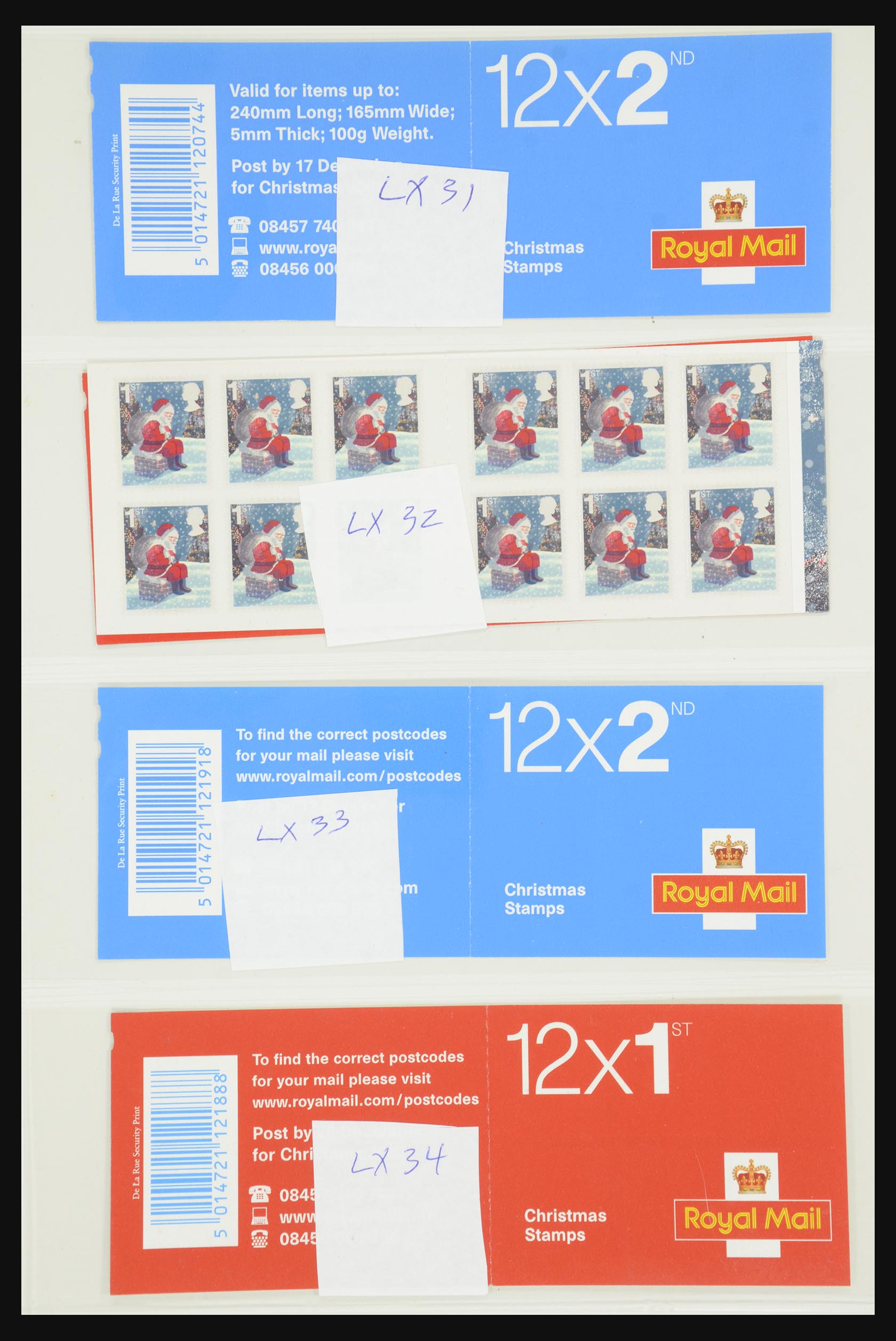 31959 317 - 31959 Engeland postzegelboekjes 1987-2016!!
