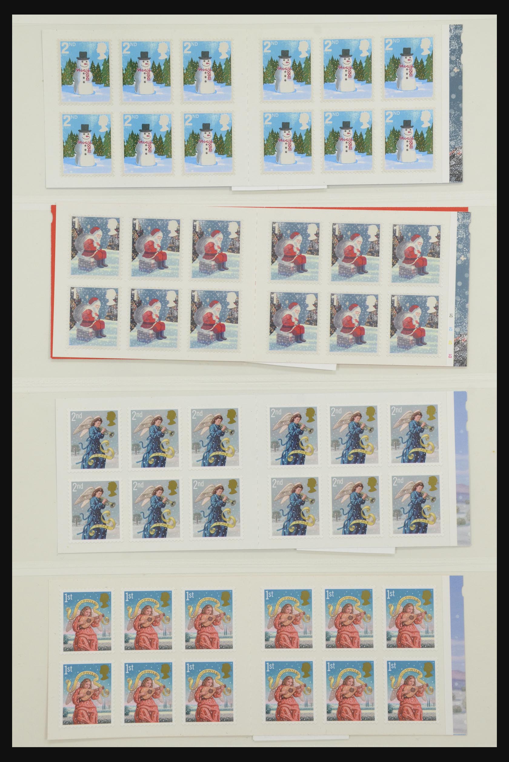31959 318 - 31959 Engeland postzegelboekjes 1987-2016!!