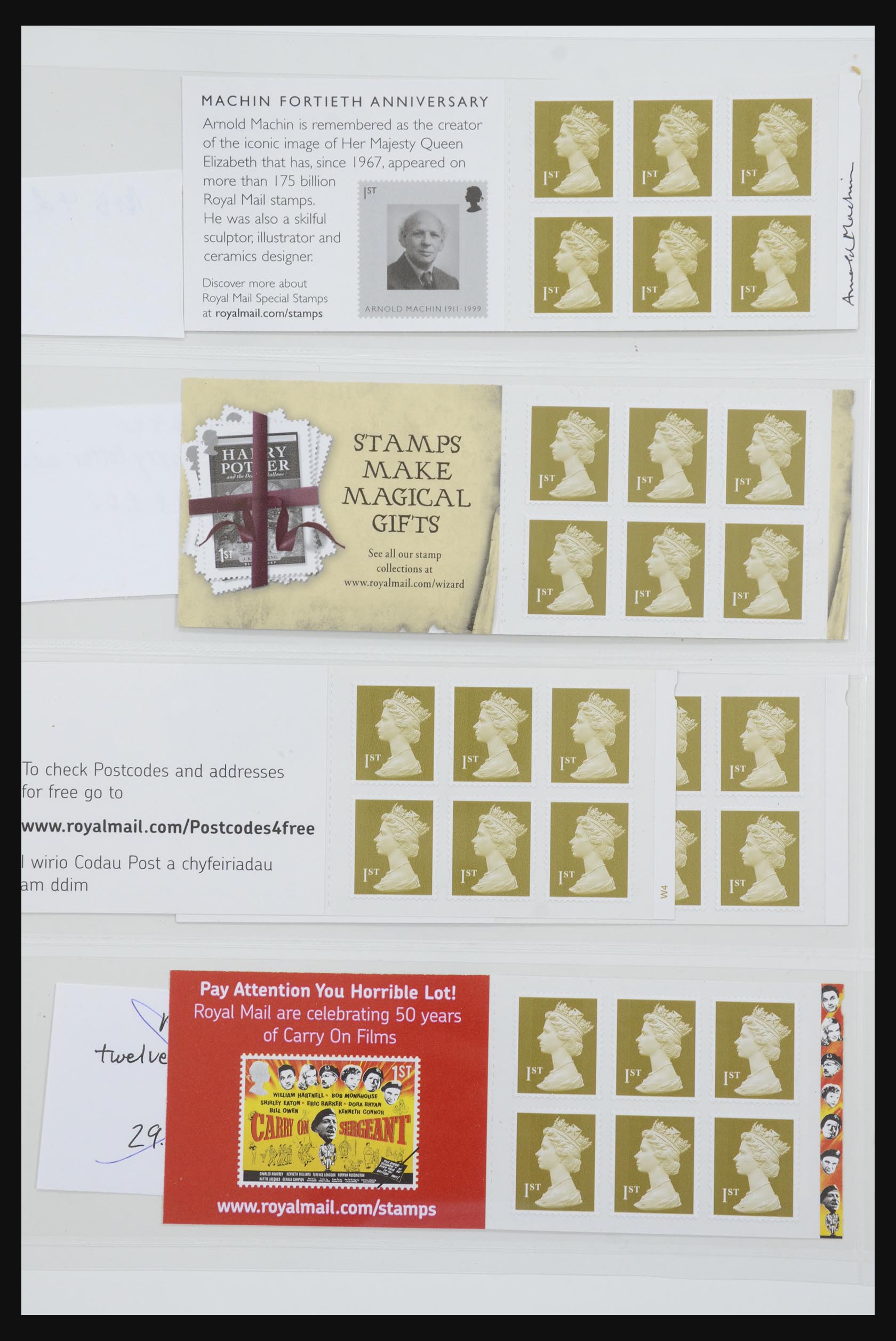 31959 328 - 31959 Engeland postzegelboekjes 1987-2016!!