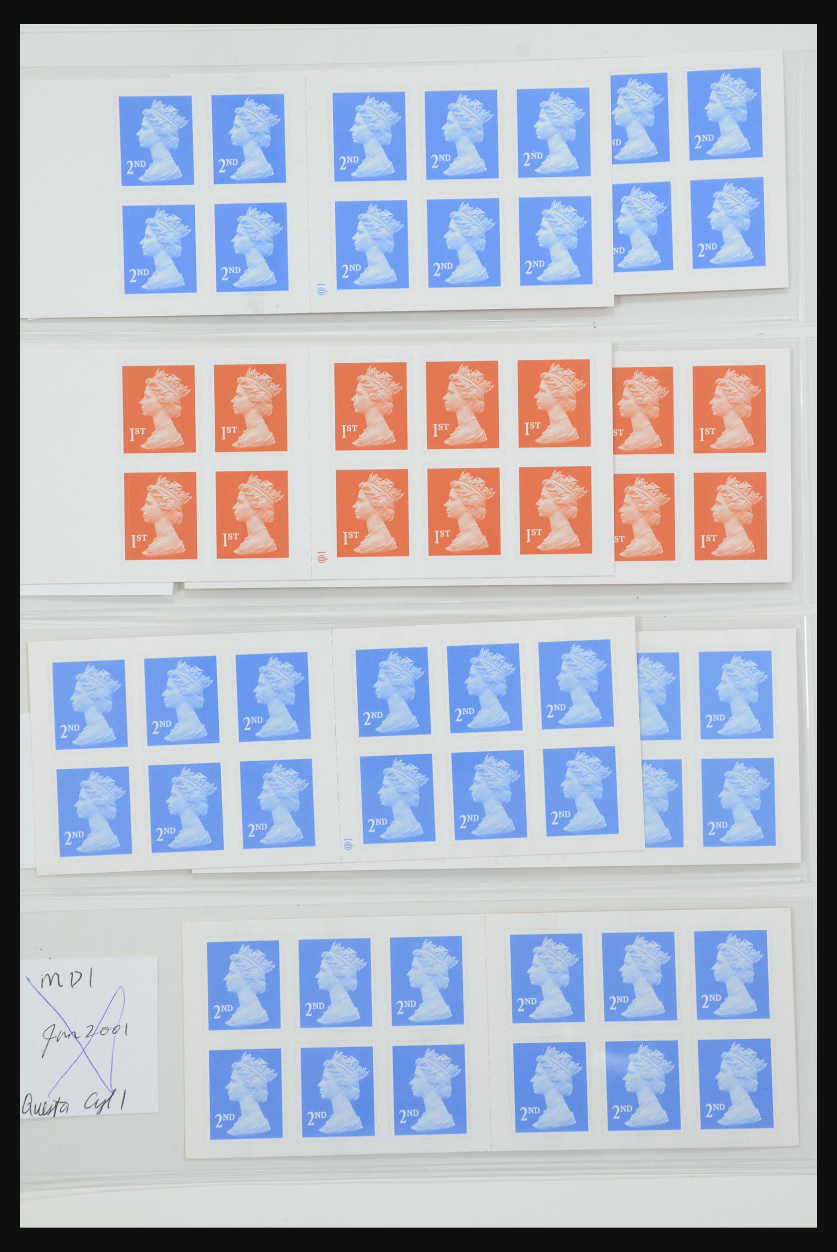 31959 340 - 31959 Engeland postzegelboekjes 1987-2016!!