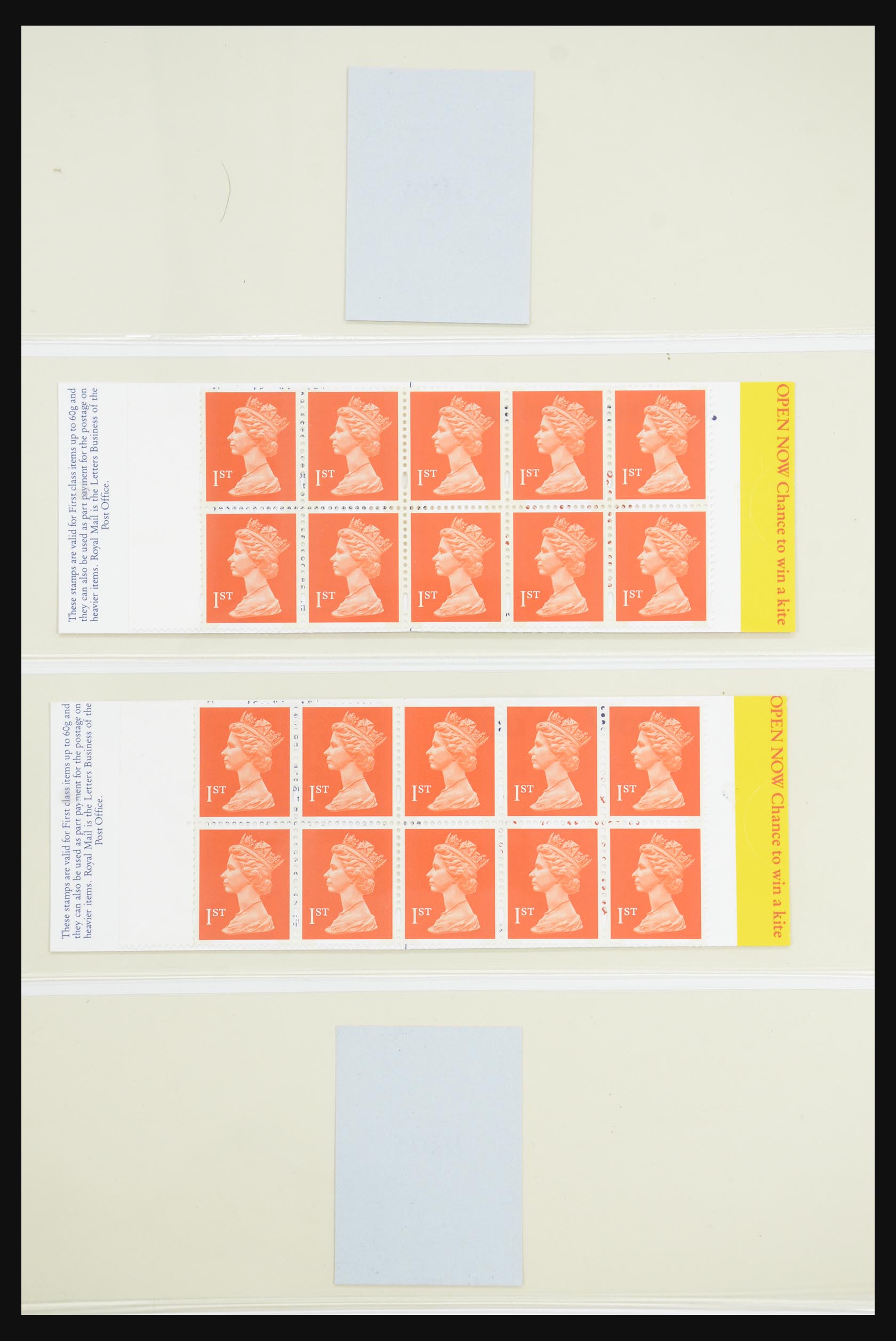 31960 124 - 31960 Engeland postzegelboekjes 1989-2000.
