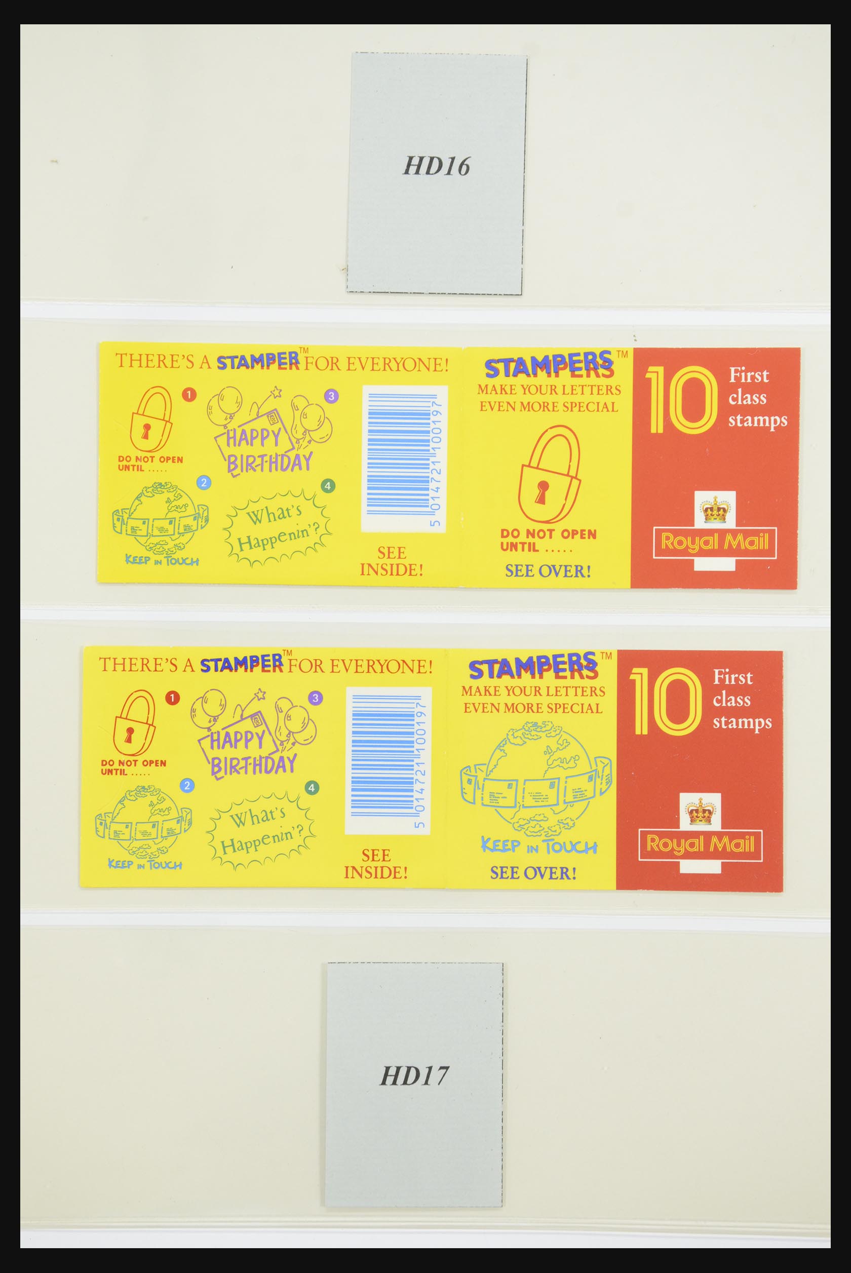 31960 125 - 31960 Engeland postzegelboekjes 1989-2000.