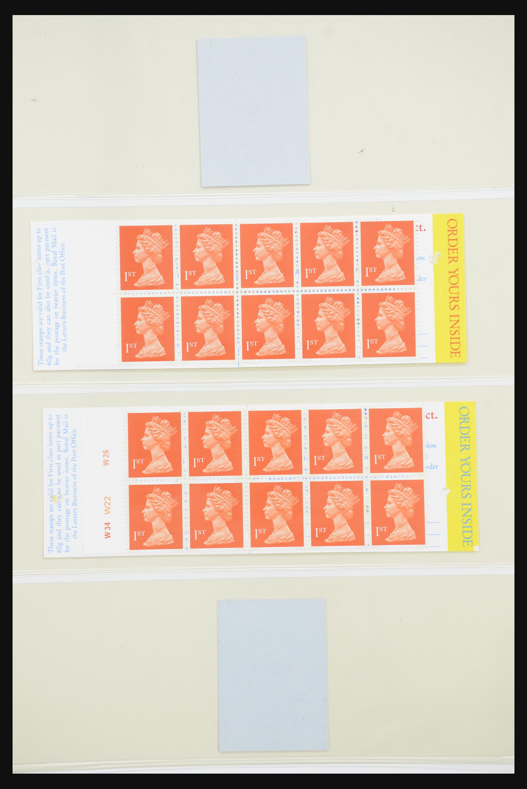 31960 126 - 31960 Engeland postzegelboekjes 1989-2000.