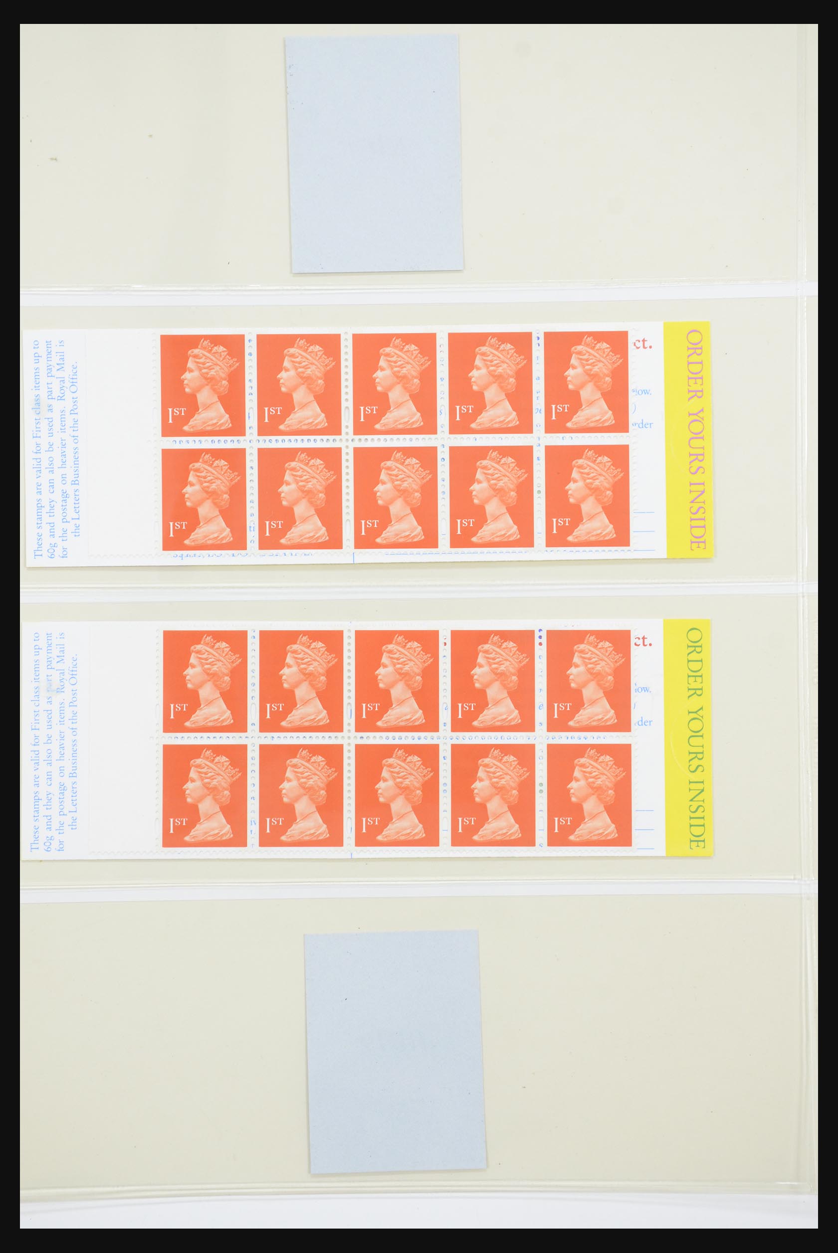 31960 128 - 31960 Engeland postzegelboekjes 1989-2000.