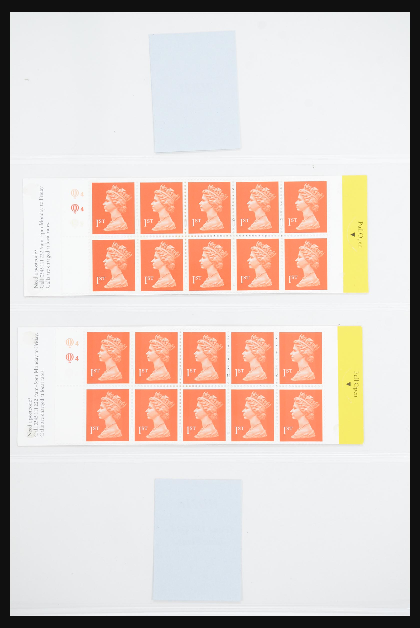 31960 132 - 31960 Engeland postzegelboekjes 1989-2000.