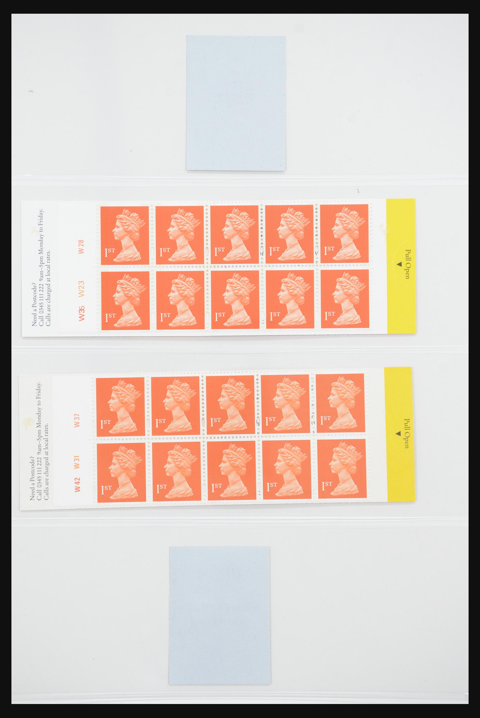 31960 134 - 31960 Engeland postzegelboekjes 1989-2000.