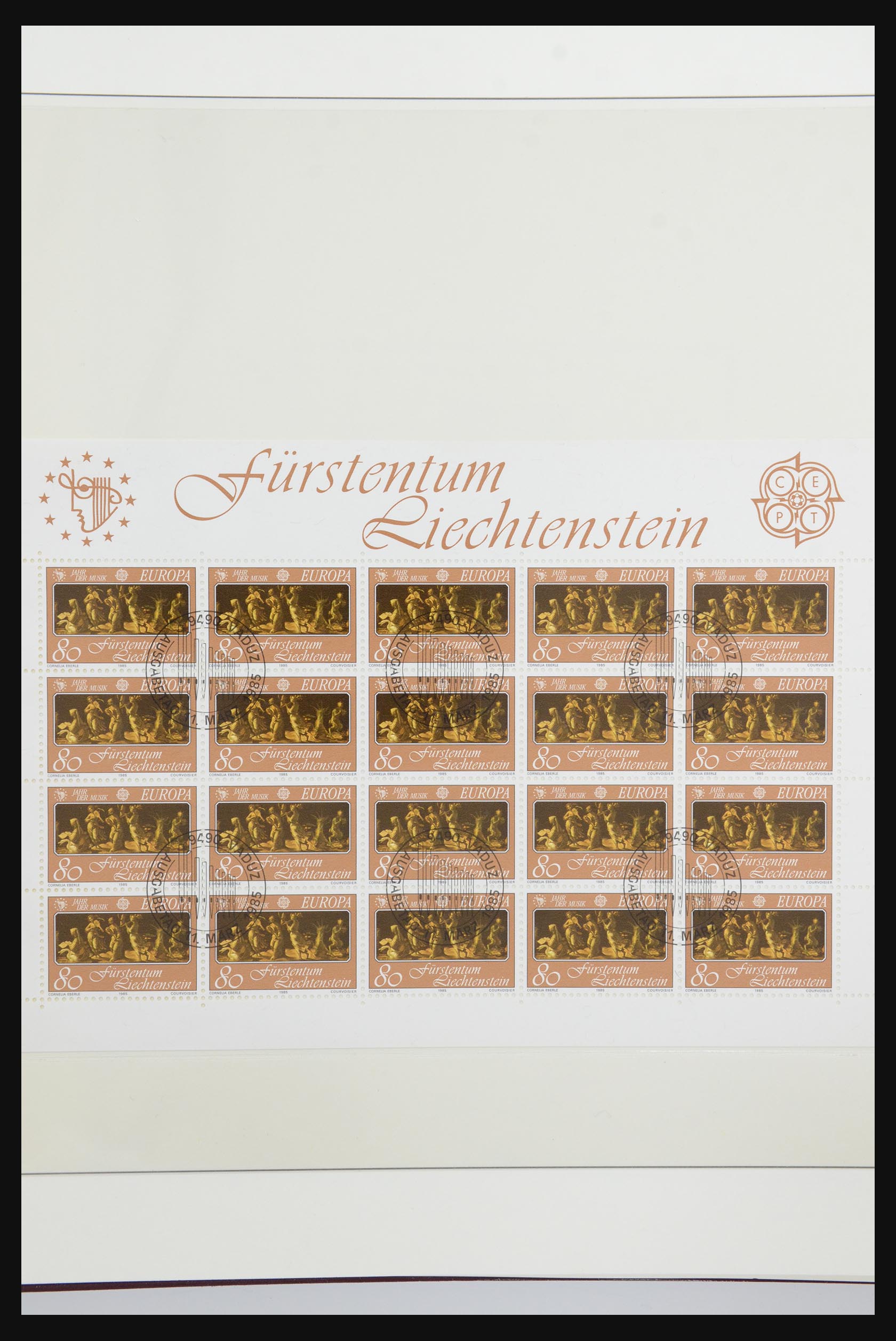 32088 154 - 32088 Liechtenstein 1912-2009.