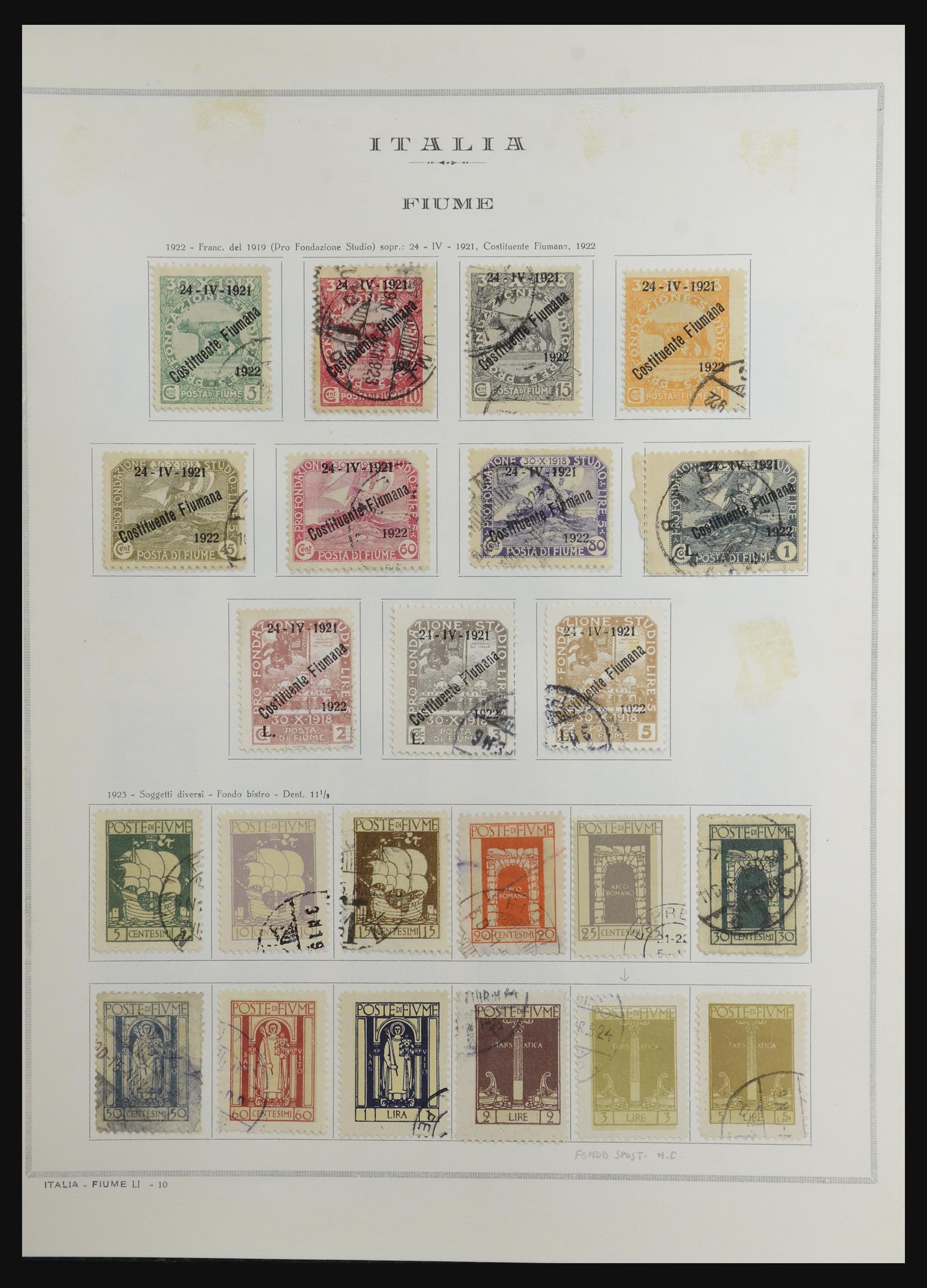 32104 063 - 32104 Italiaanse gebieden en bezettingen 1874-1924.